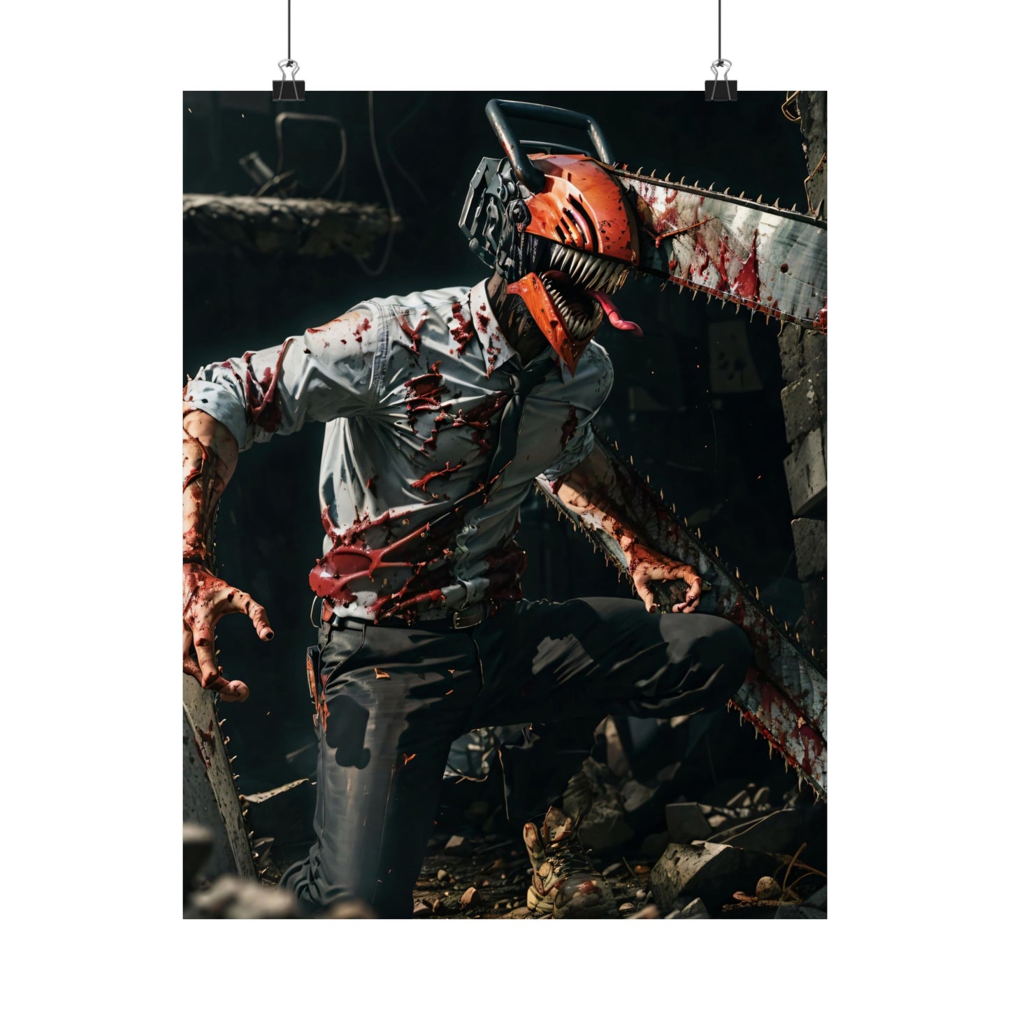Chainsaw Man 003 Matte Vertical Posters