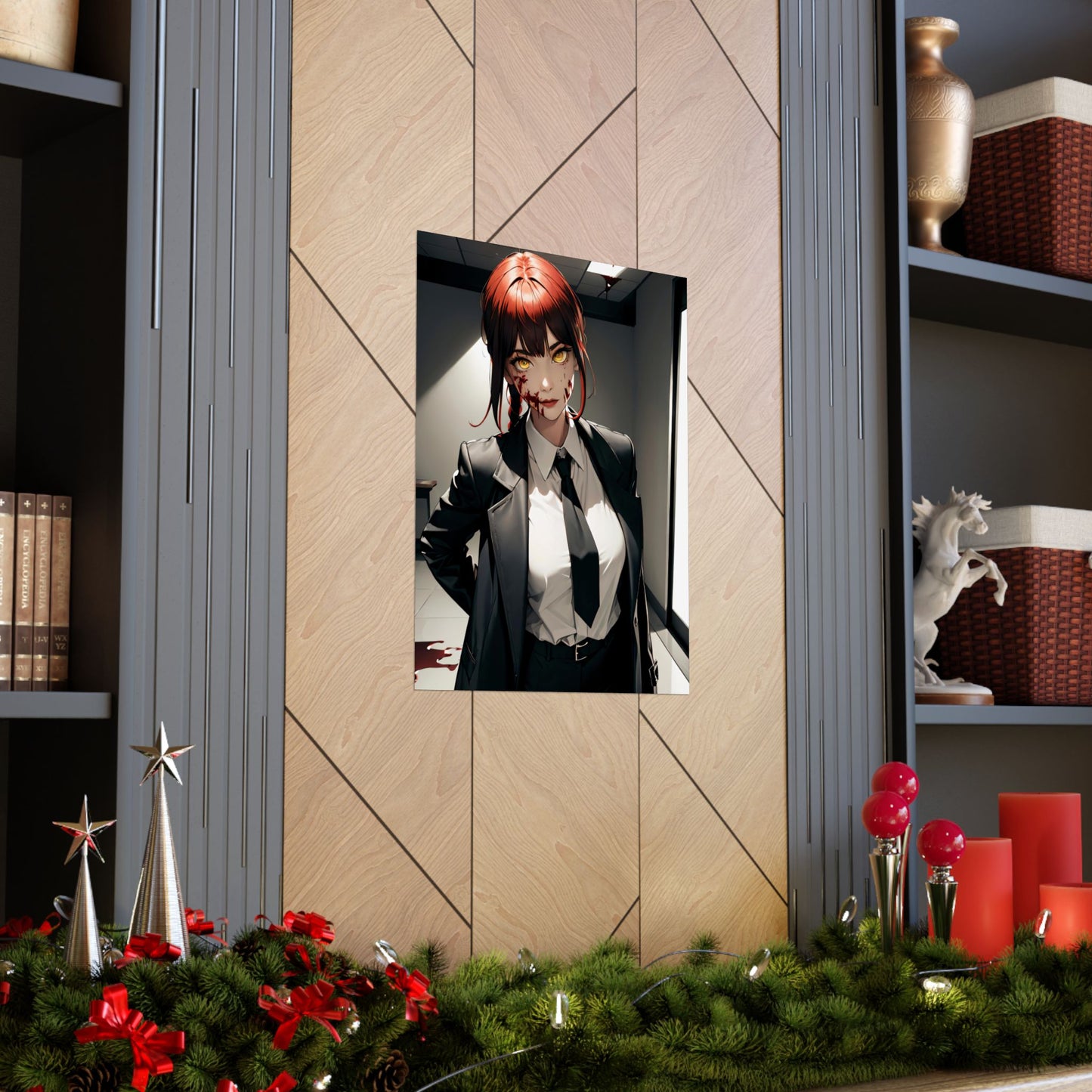 Makima 001 Matte Vertical Posters