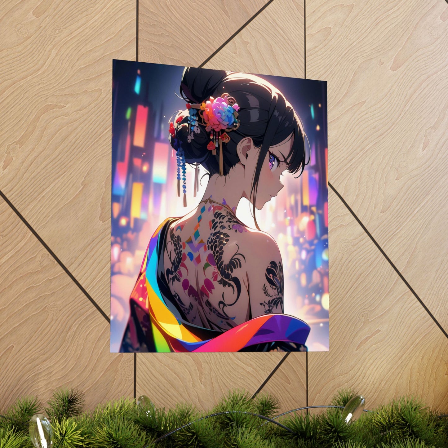 Kaleidoscopic Vertical Posters