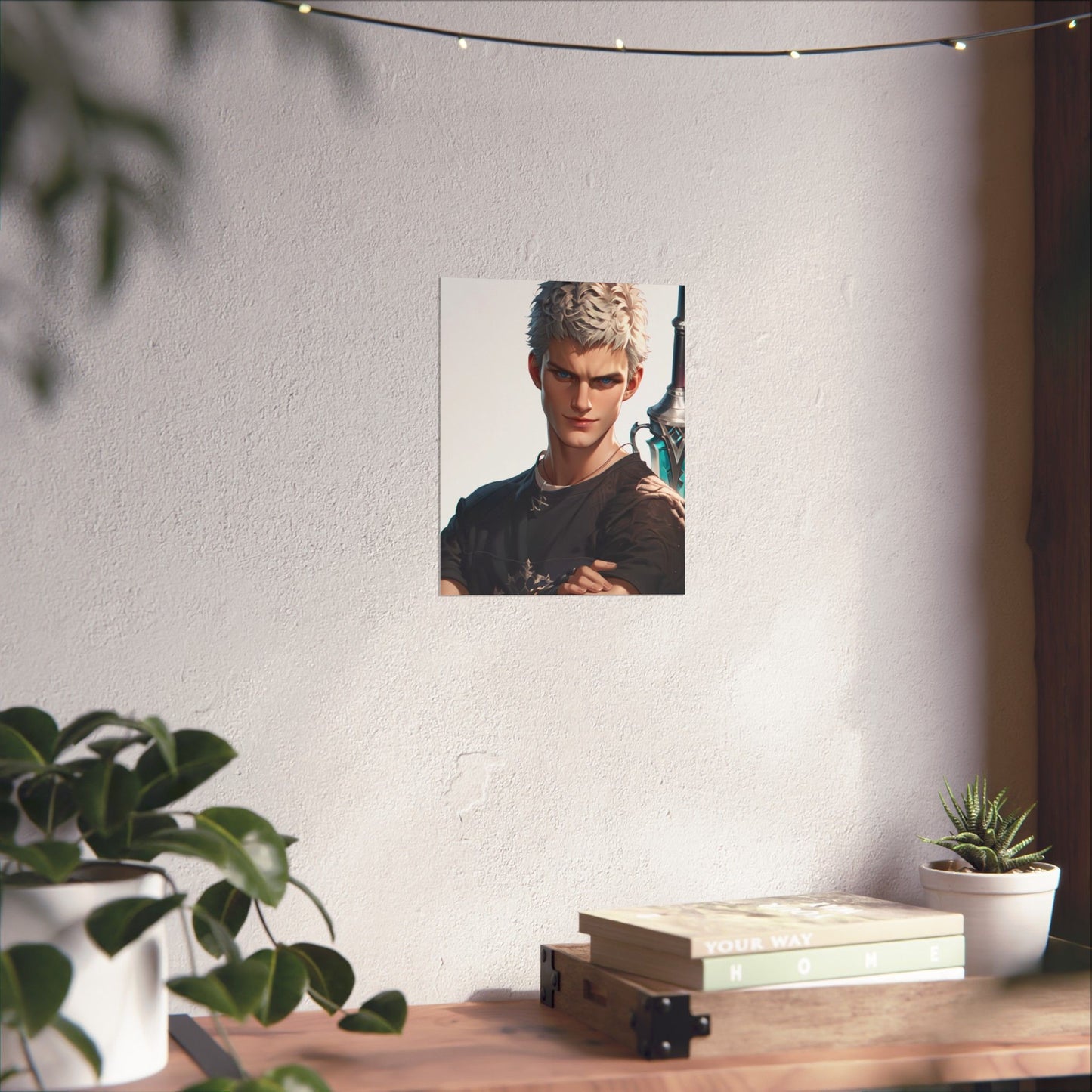 Nero 001 Vertical Posters