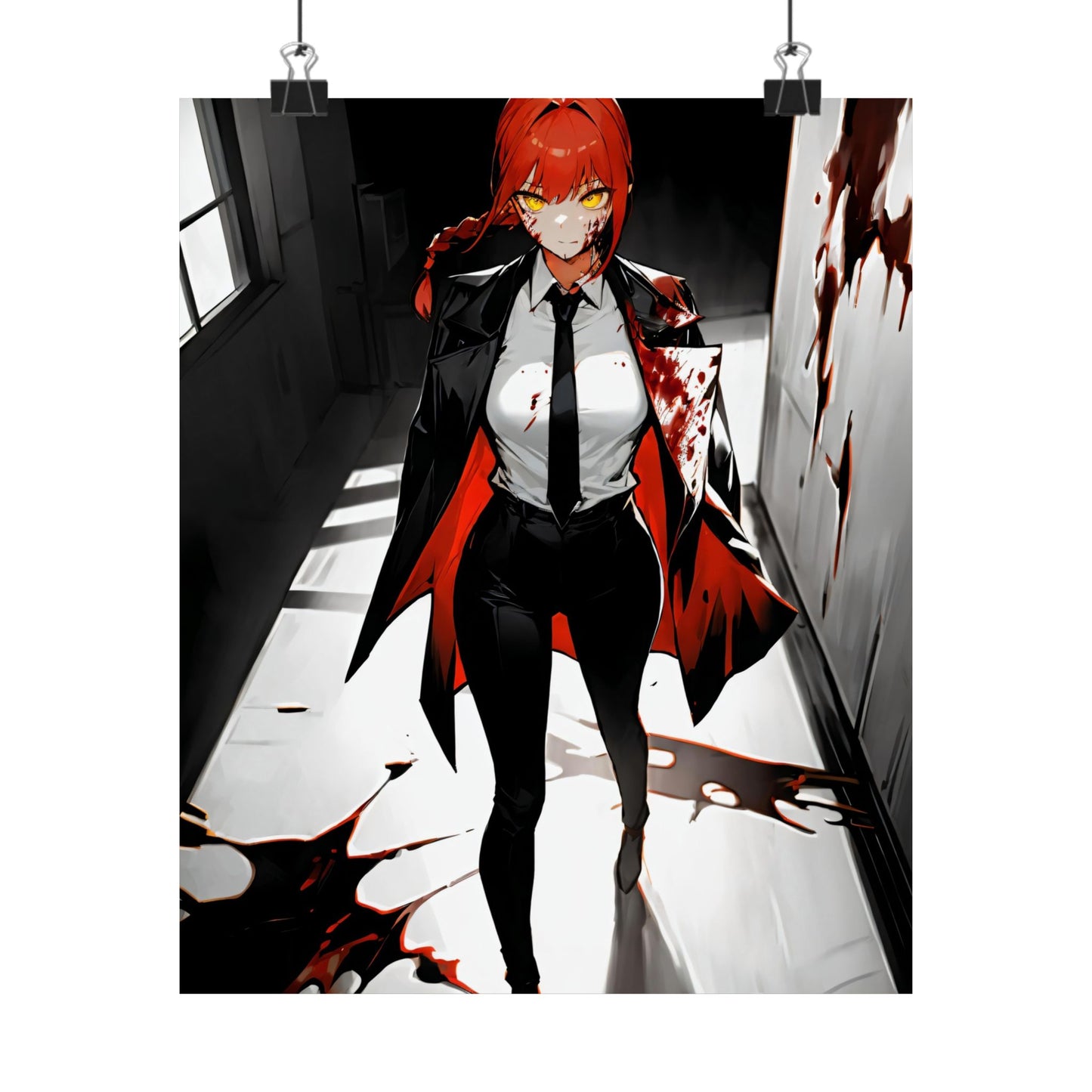 Makima 002 Matte Vertical Posters