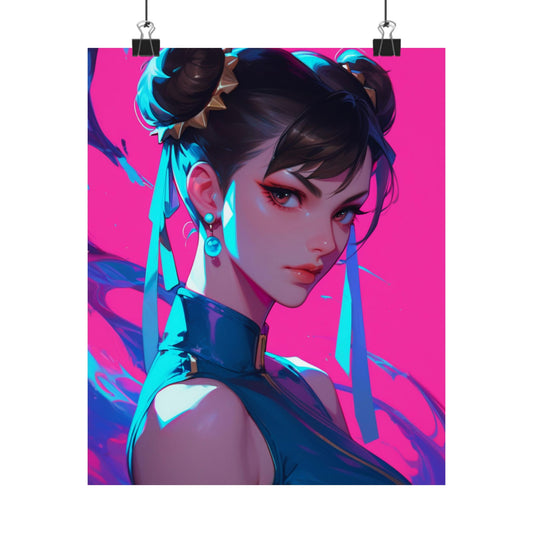 Chun Li 010 Vertical Posters