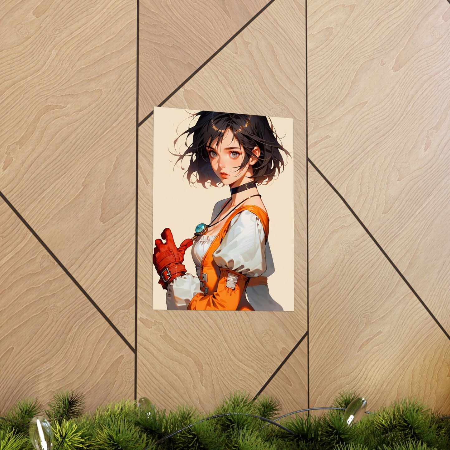Princess Garnet 002 Vertical Posters