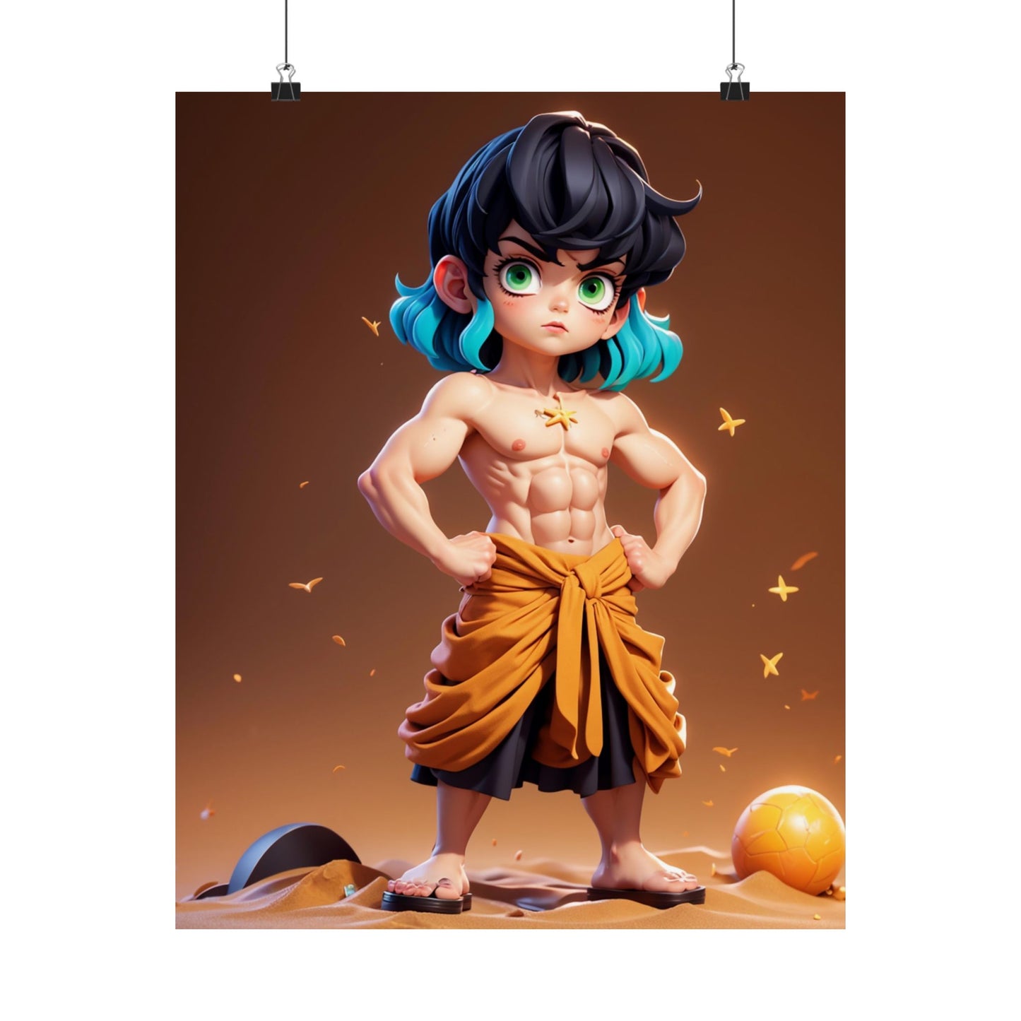 Inosuke 001 Vertical Posters
