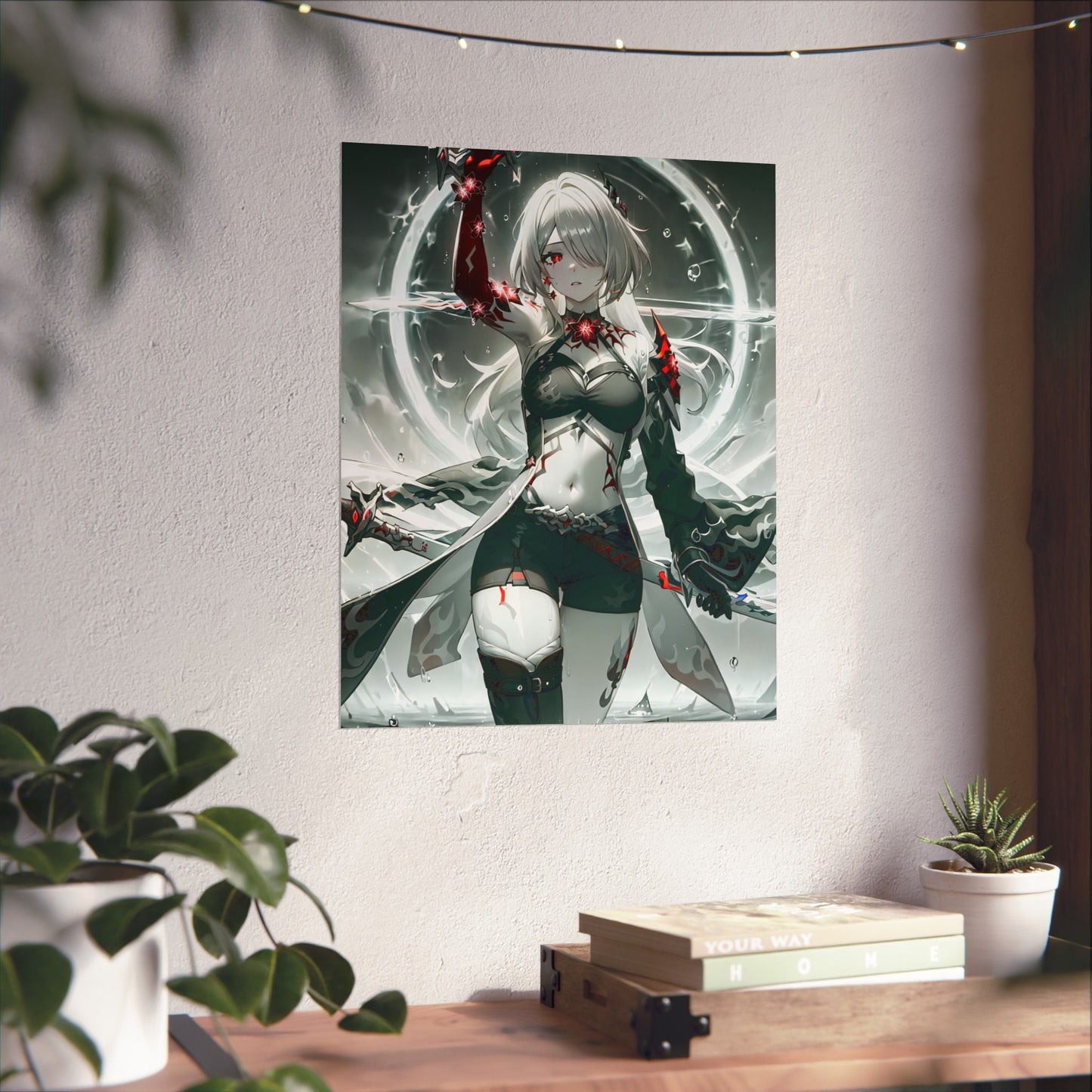 Acheron White 002 Vertical Posters