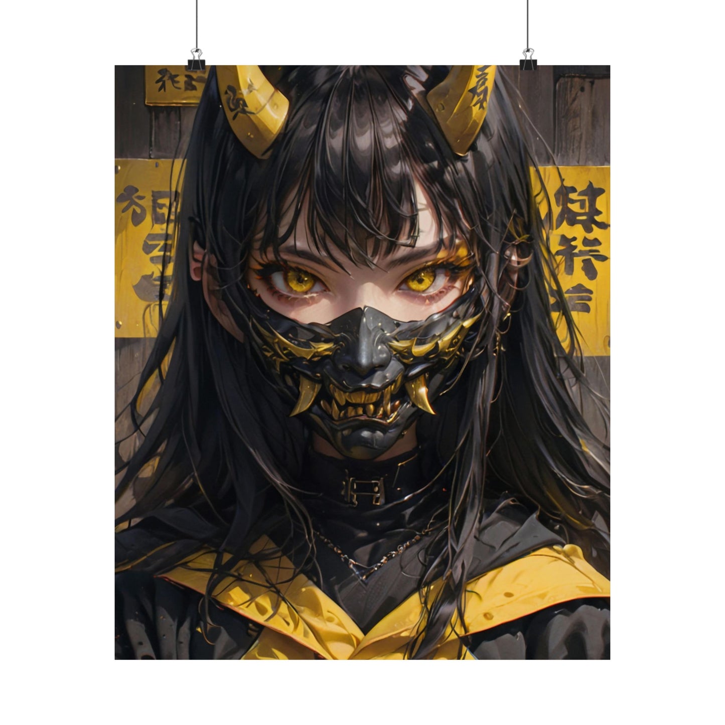 Alluring Oni Vertical Posters
