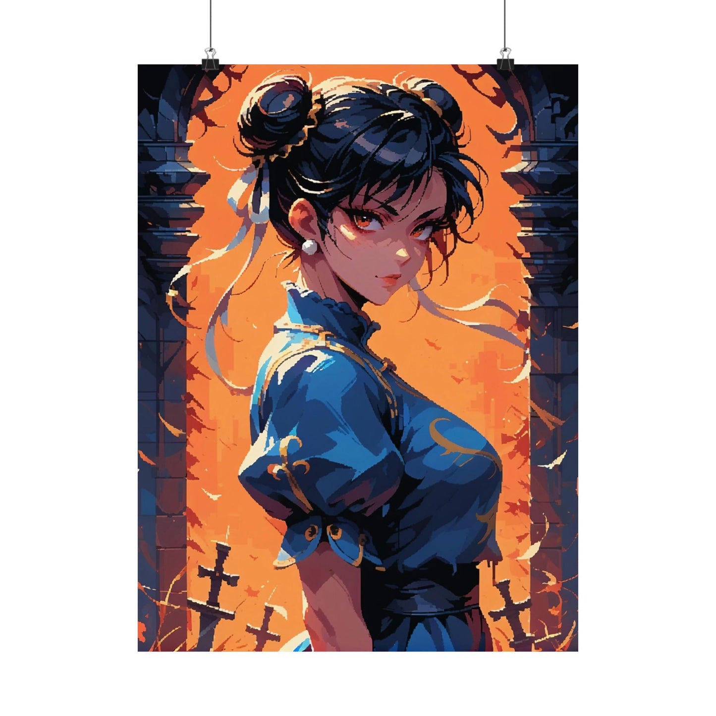 Chun Li 002 Vertical Posters