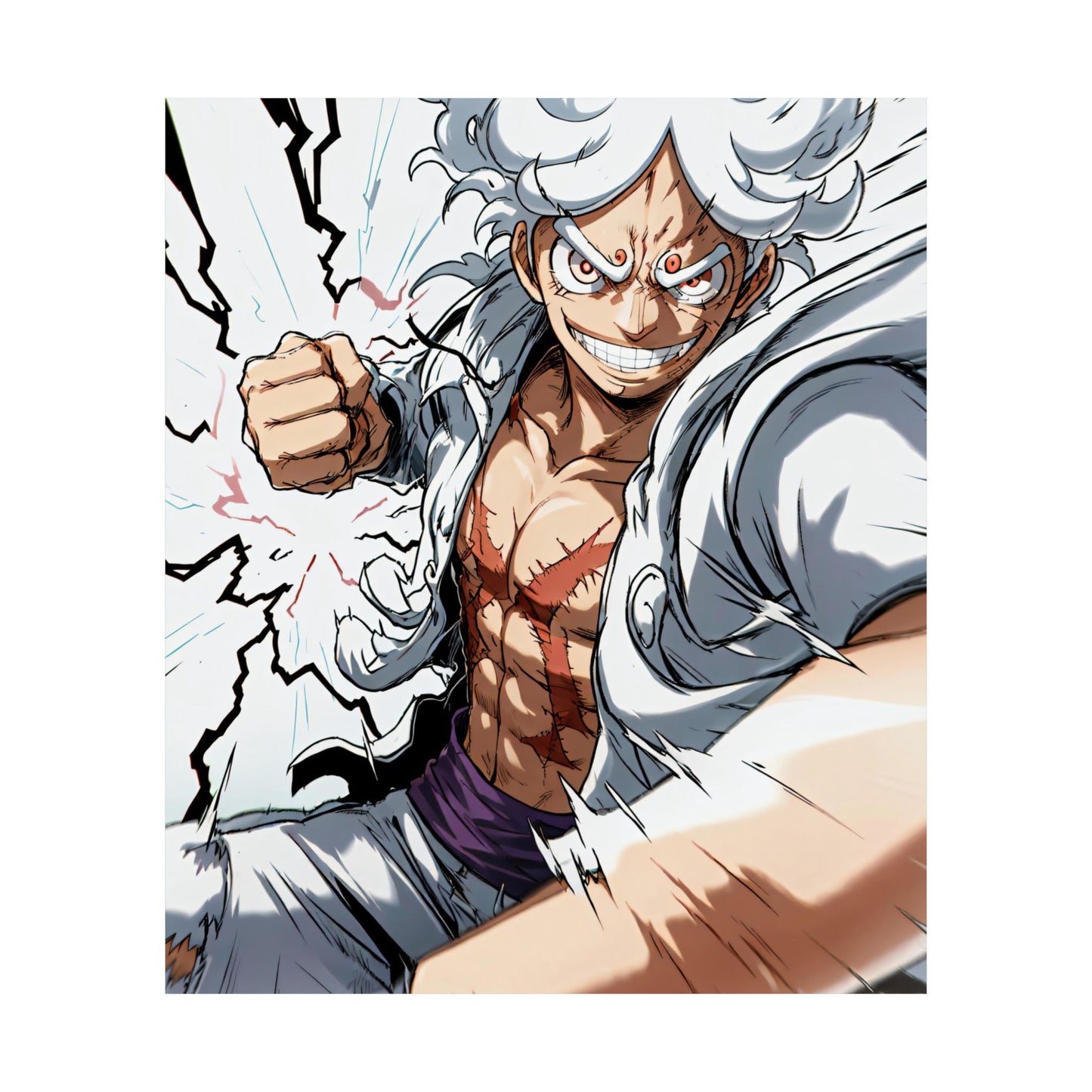 Monkey D. Luffy 001 Matte Vertical Posters