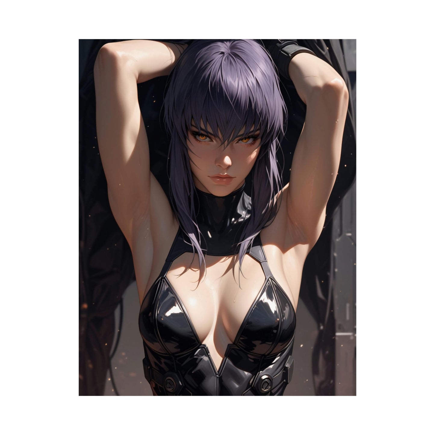 Motoko Kusanagi 003 Vertical Posters