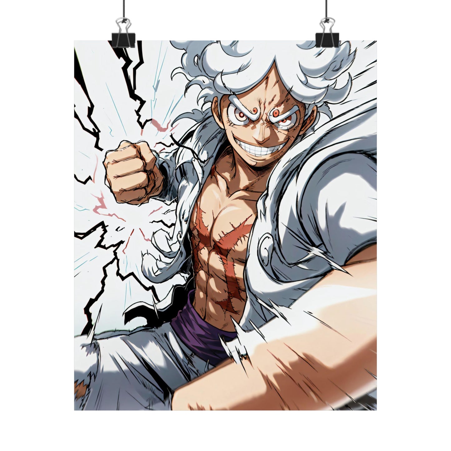 Monkey D. Luffy 001 Matte Vertical Posters