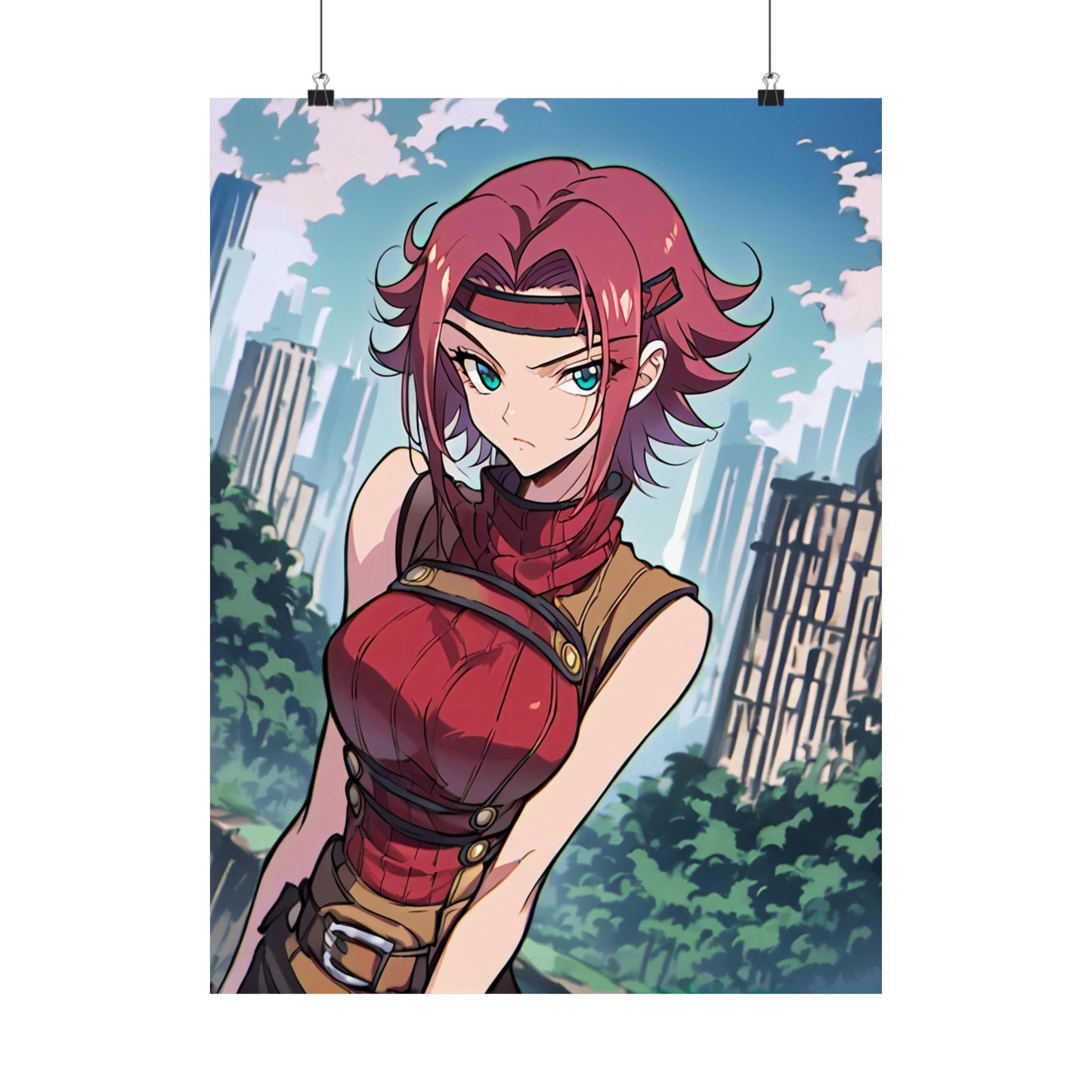 Kallen Kozuki Matte Vertical Posters