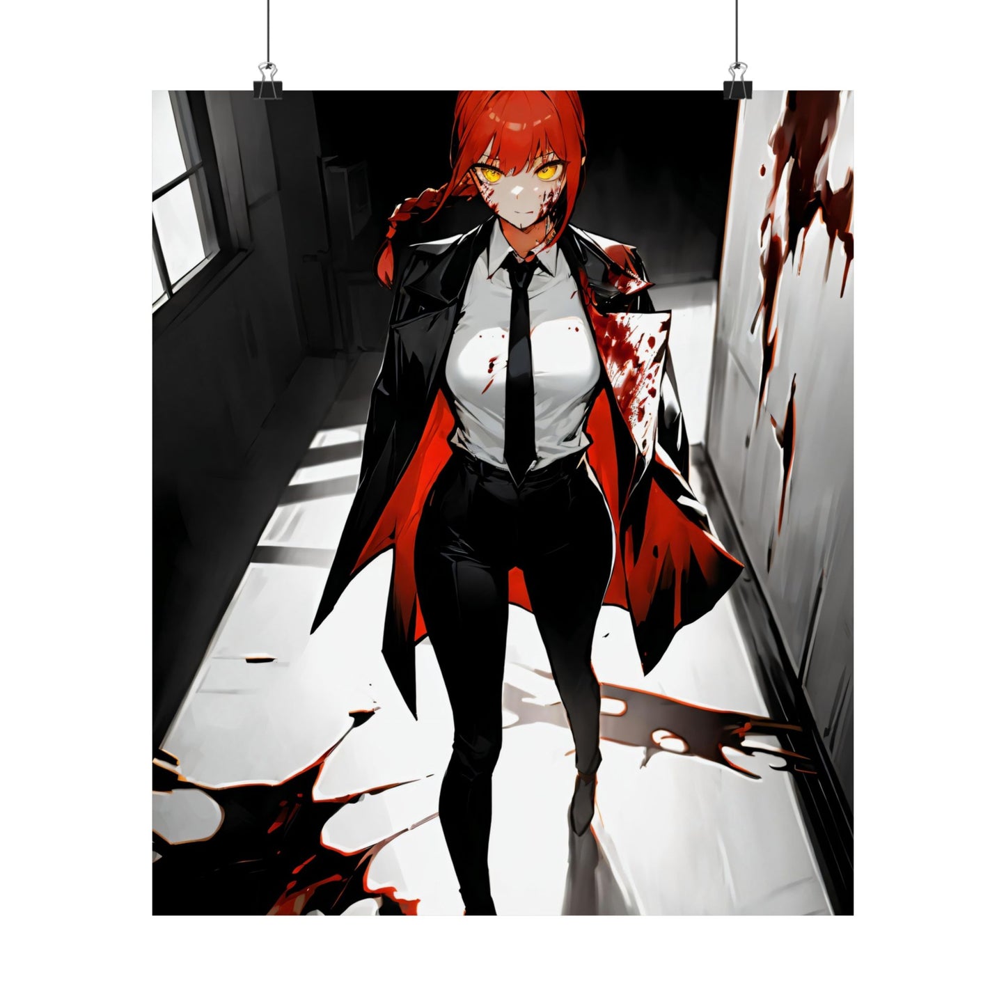 Makima 002 Matte Vertical Posters
