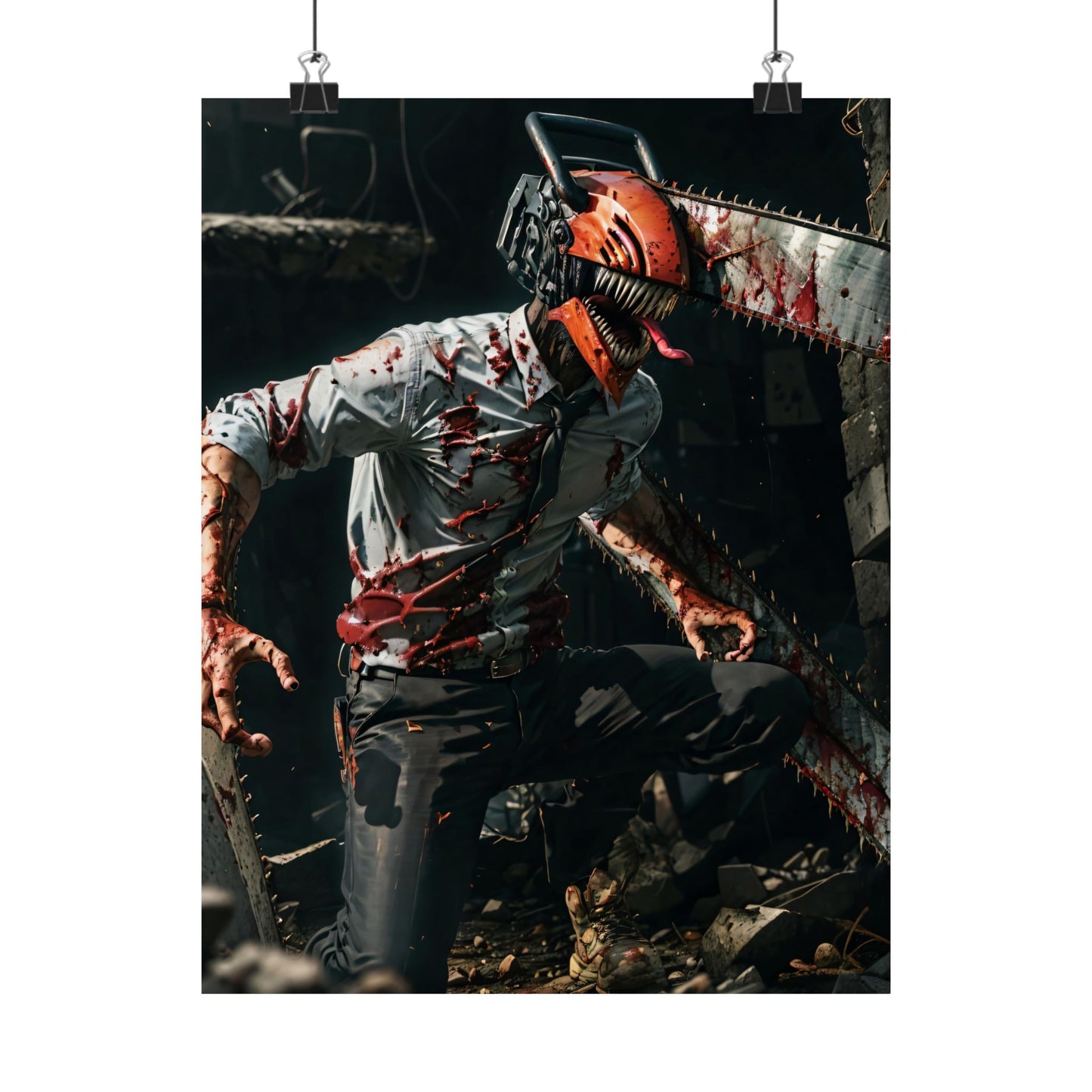 Chainsaw Man 003 Matte Vertical Posters