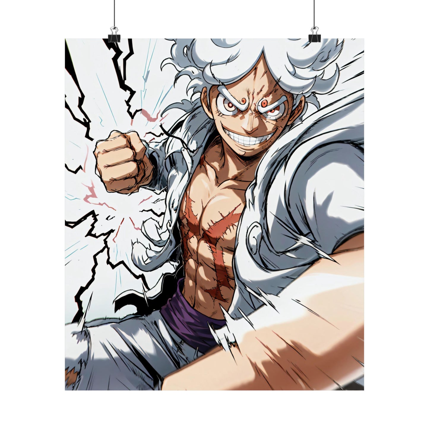 Monkey D. Luffy 001 Matte Vertical Posters