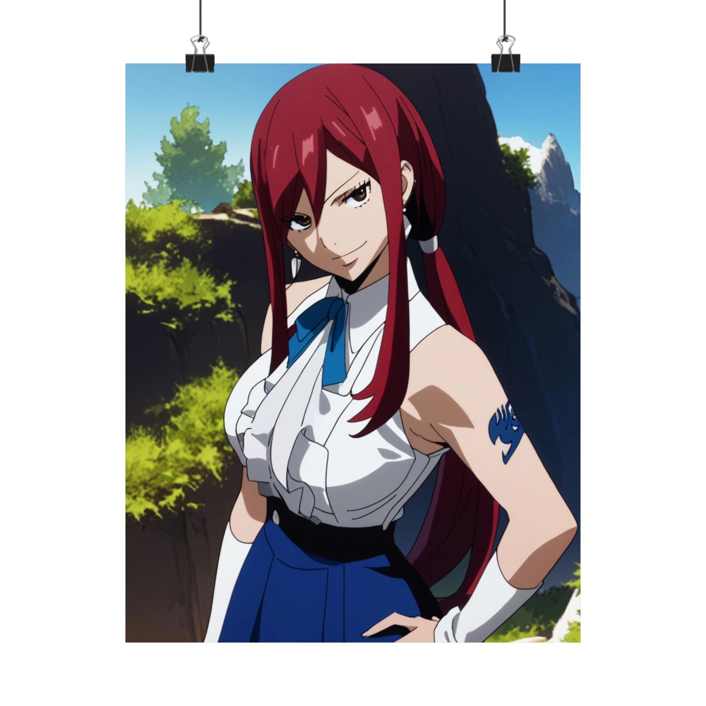 Erza Scarlet 001 Vertical Posters
