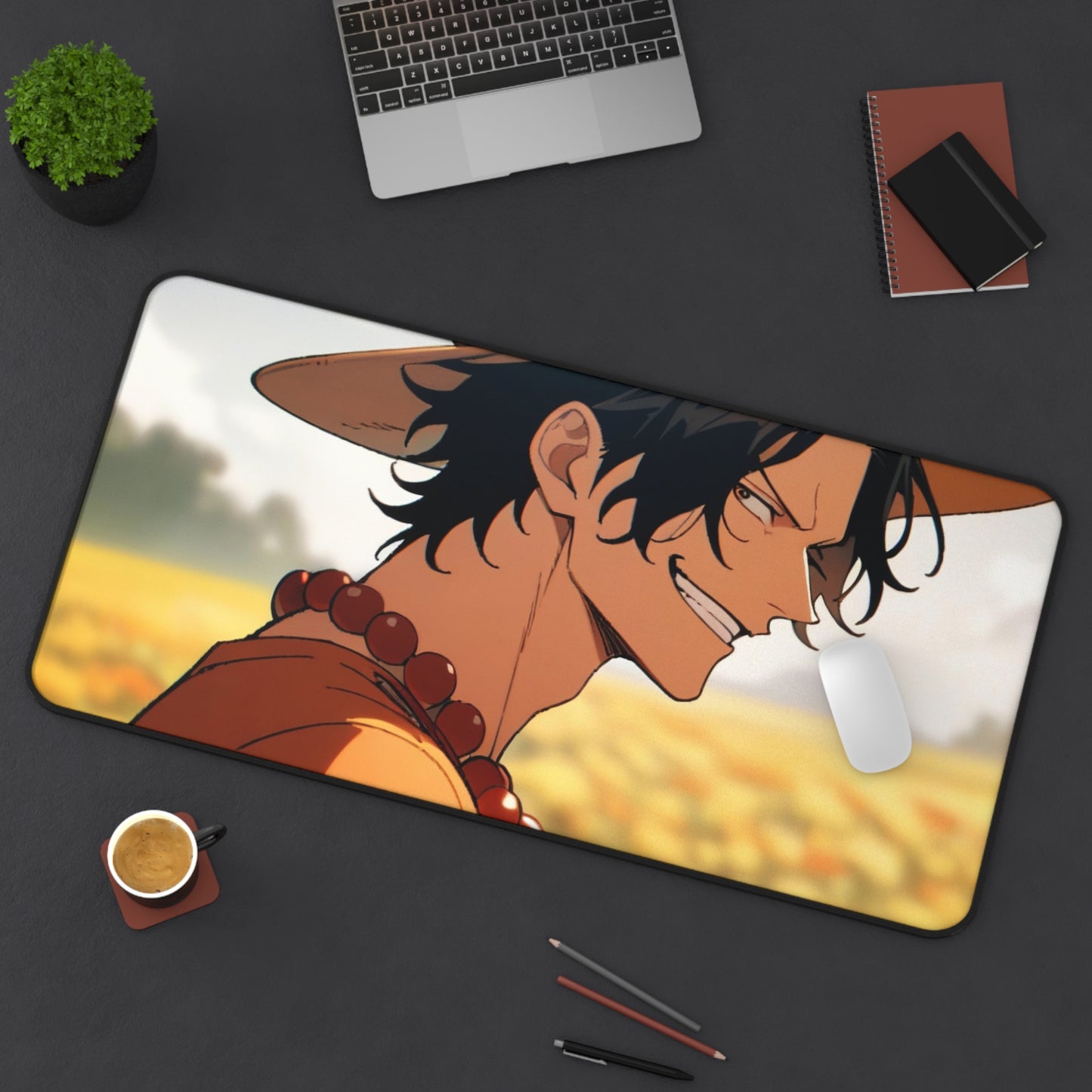 Portgas D. Ace 001 Desk Mat