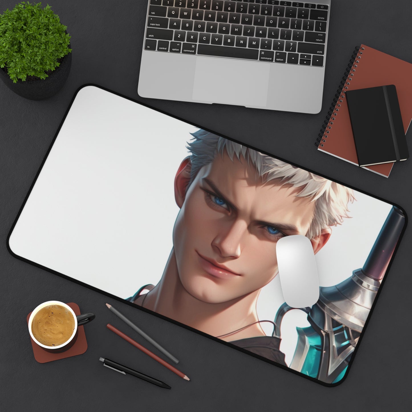 Nero 001 Desk Mat