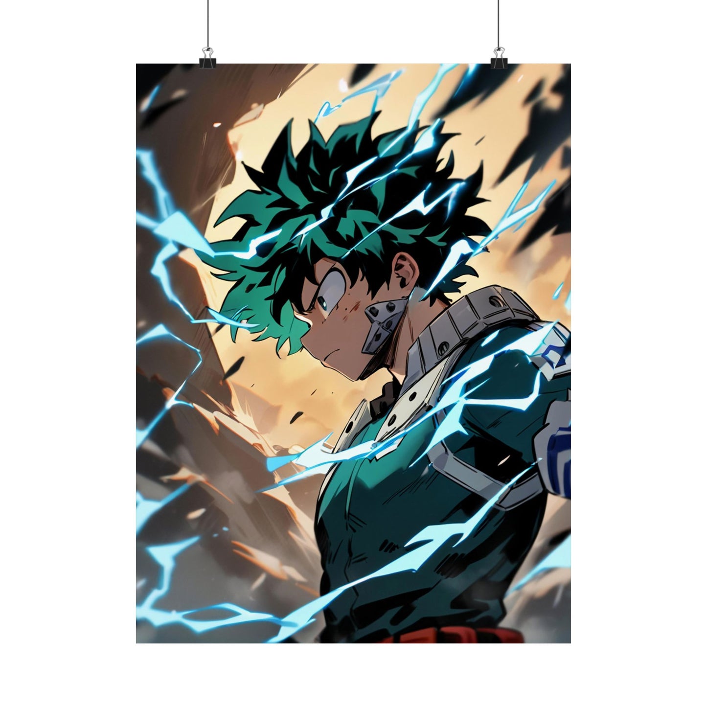Izuku Midoriya 001 Vertical Posters