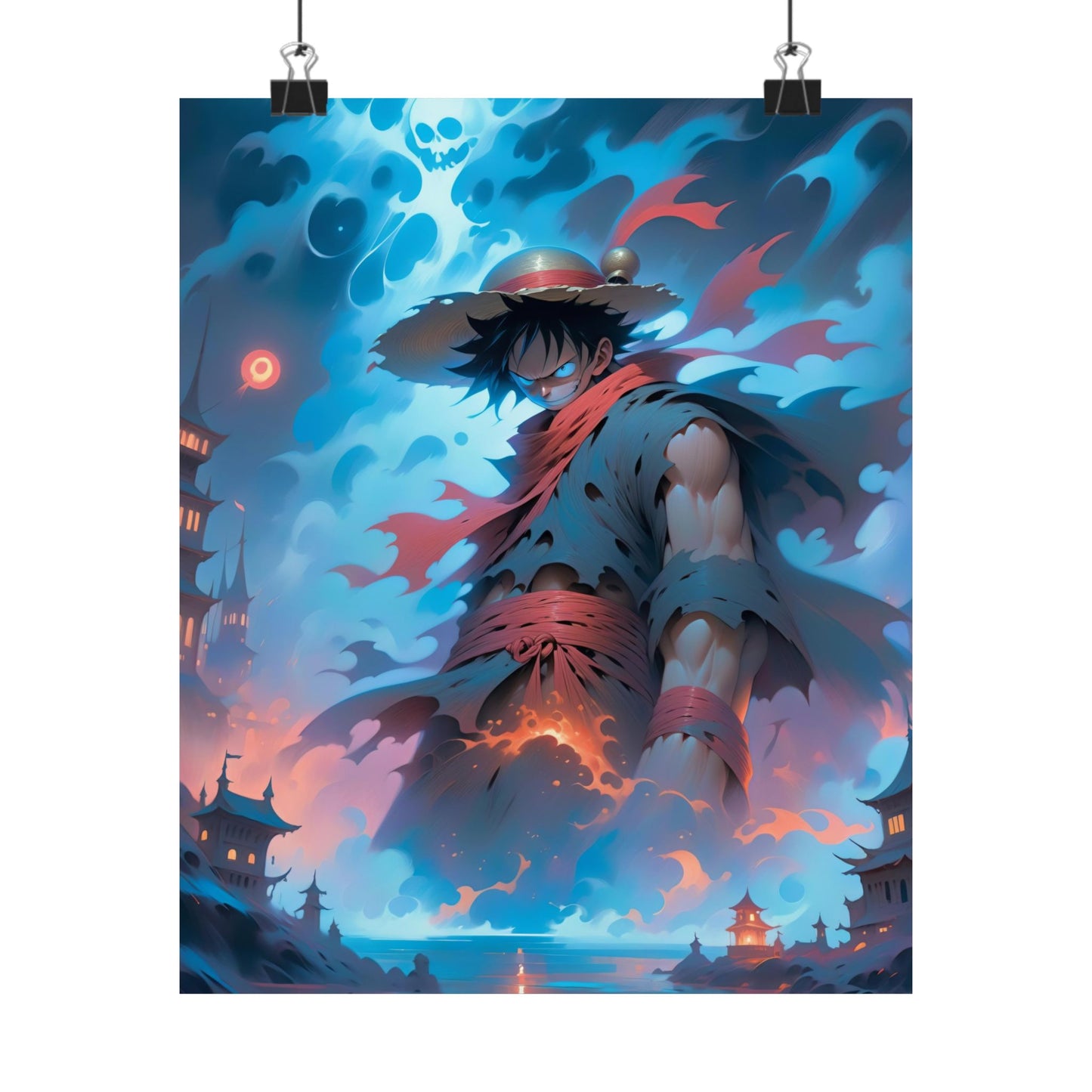 Monkey D. Luffy 002 Matte Vertical Posters