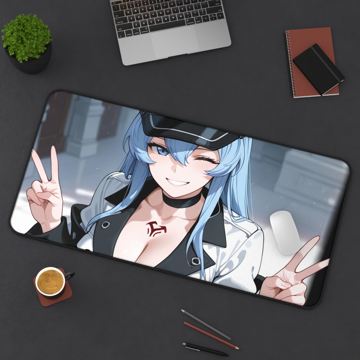 Esdeath 001 Desk Mat