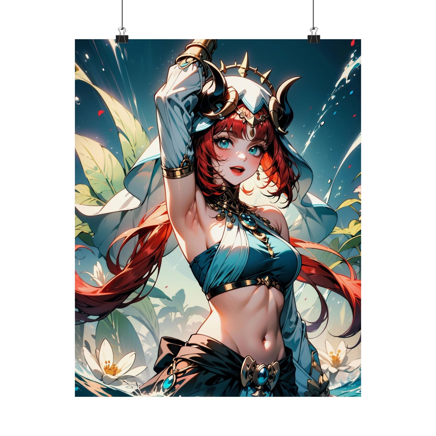 Nilou 003 Vertical Posters