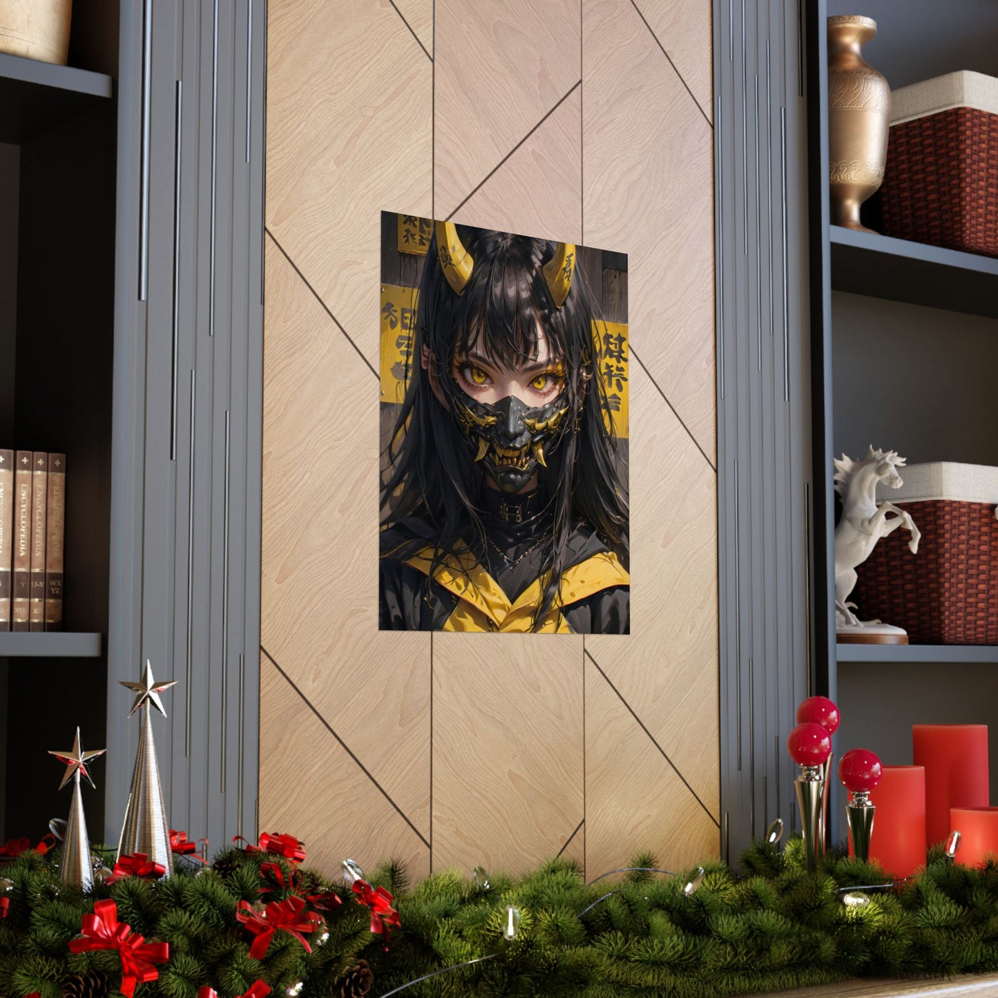 Alluring Oni Vertical Posters