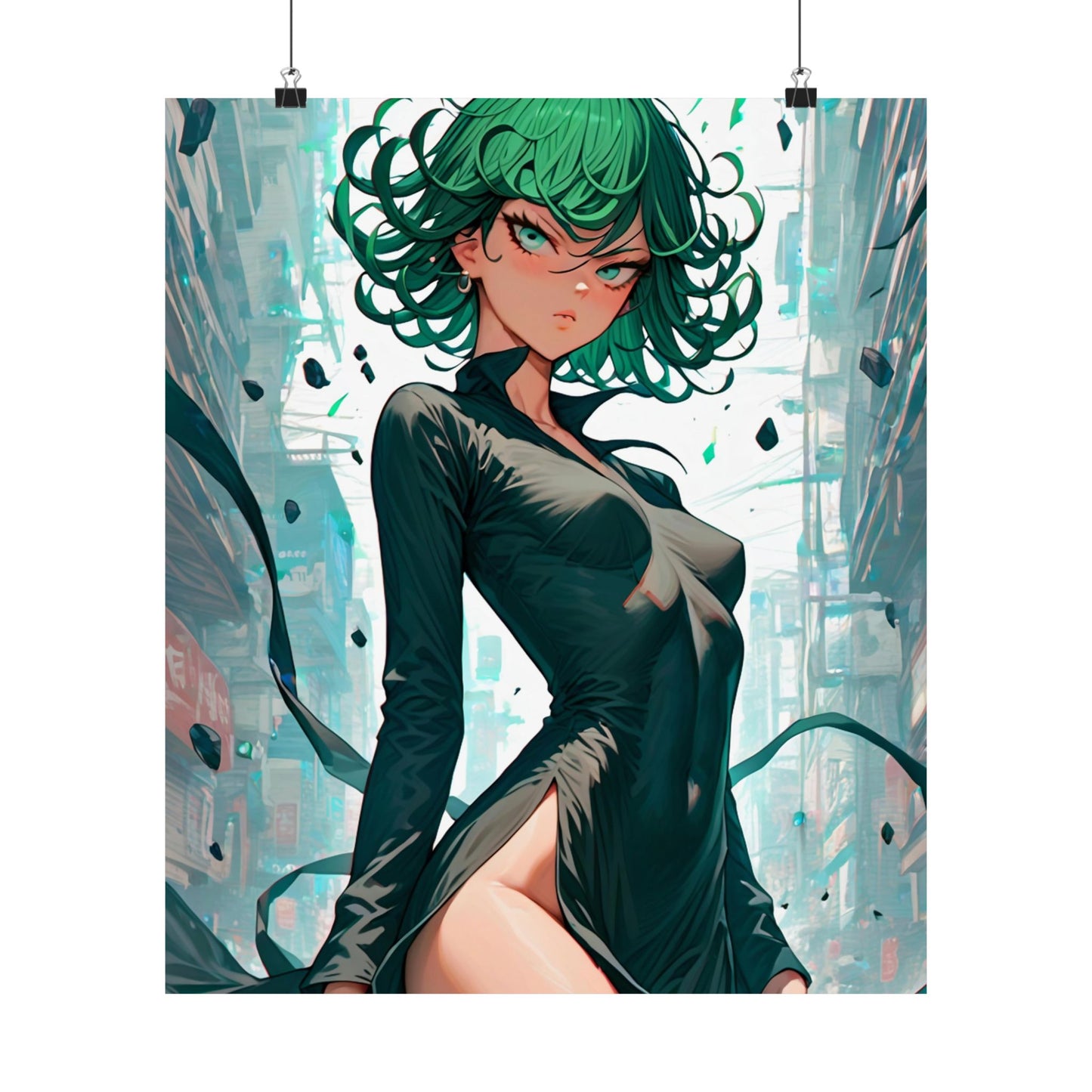 Tatsumaki 001 Vertical Posters