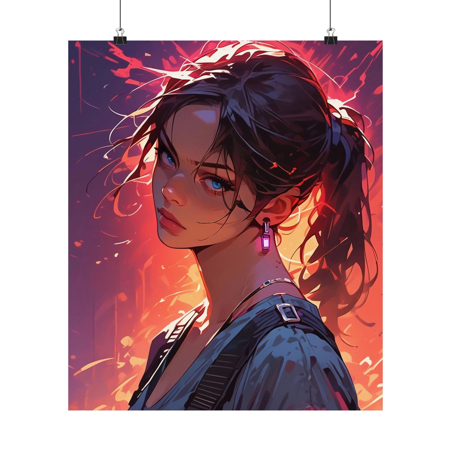 Claire Redfield 002 Vertical Posters