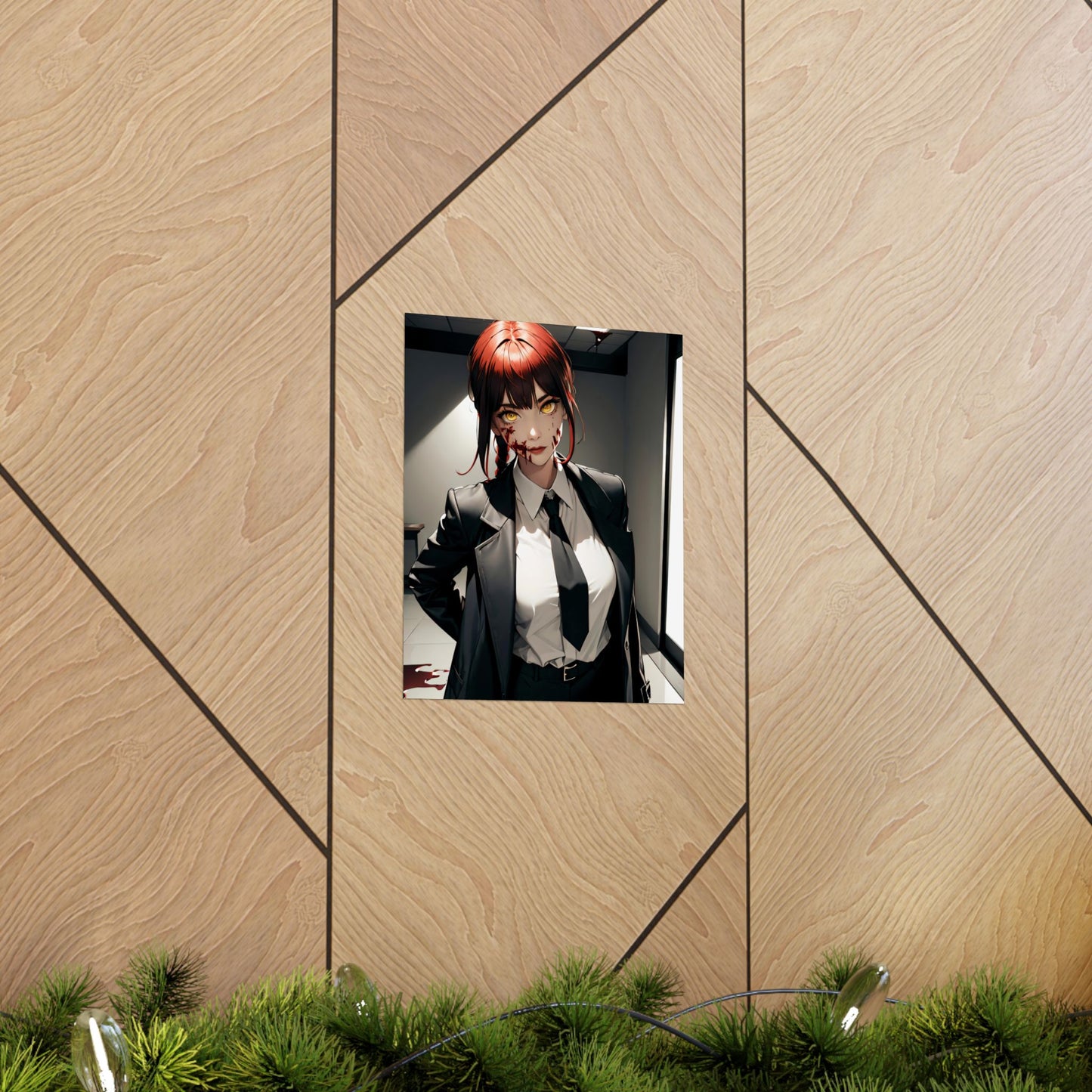 Makima 001 Matte Vertical Posters