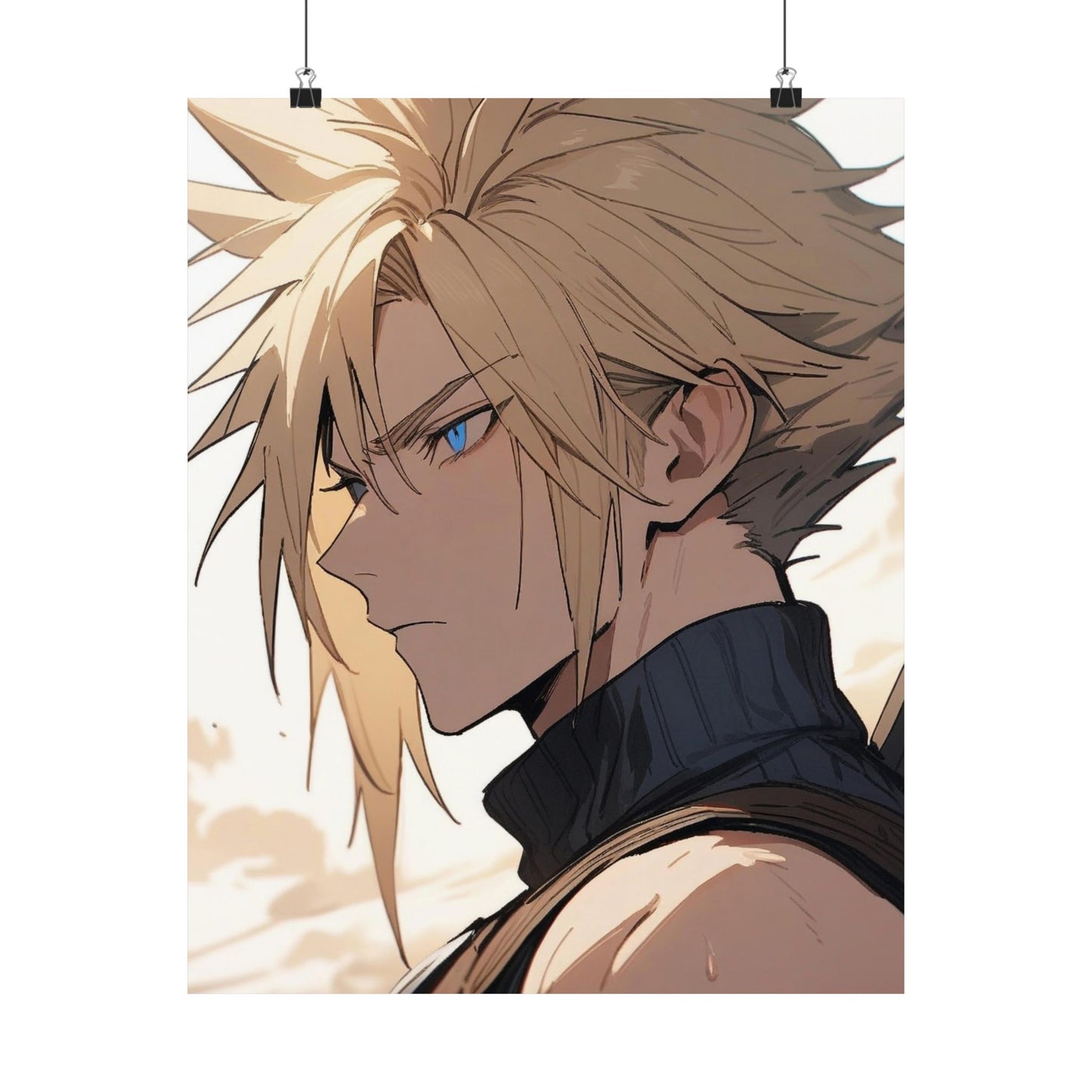 Cloud Strife 001 Vertical Posters