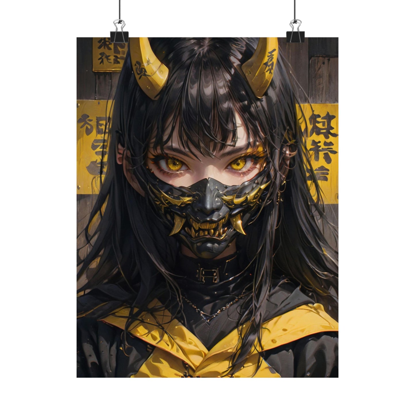 Alluring Oni Vertical Posters