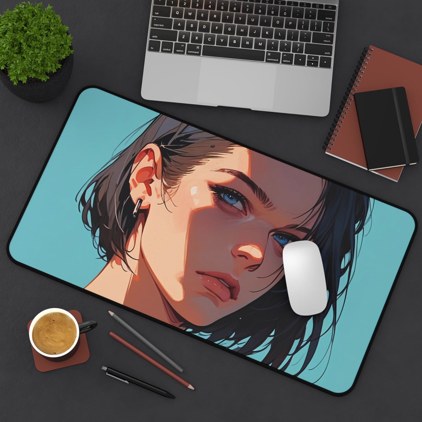Jill Valentine 004 Desk Mat