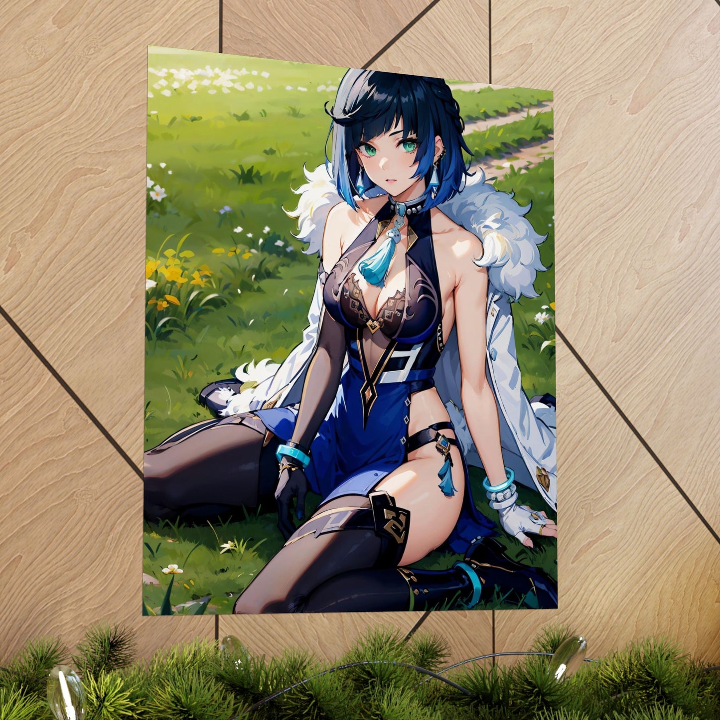 Yelan 002 Matte Vertical Posters