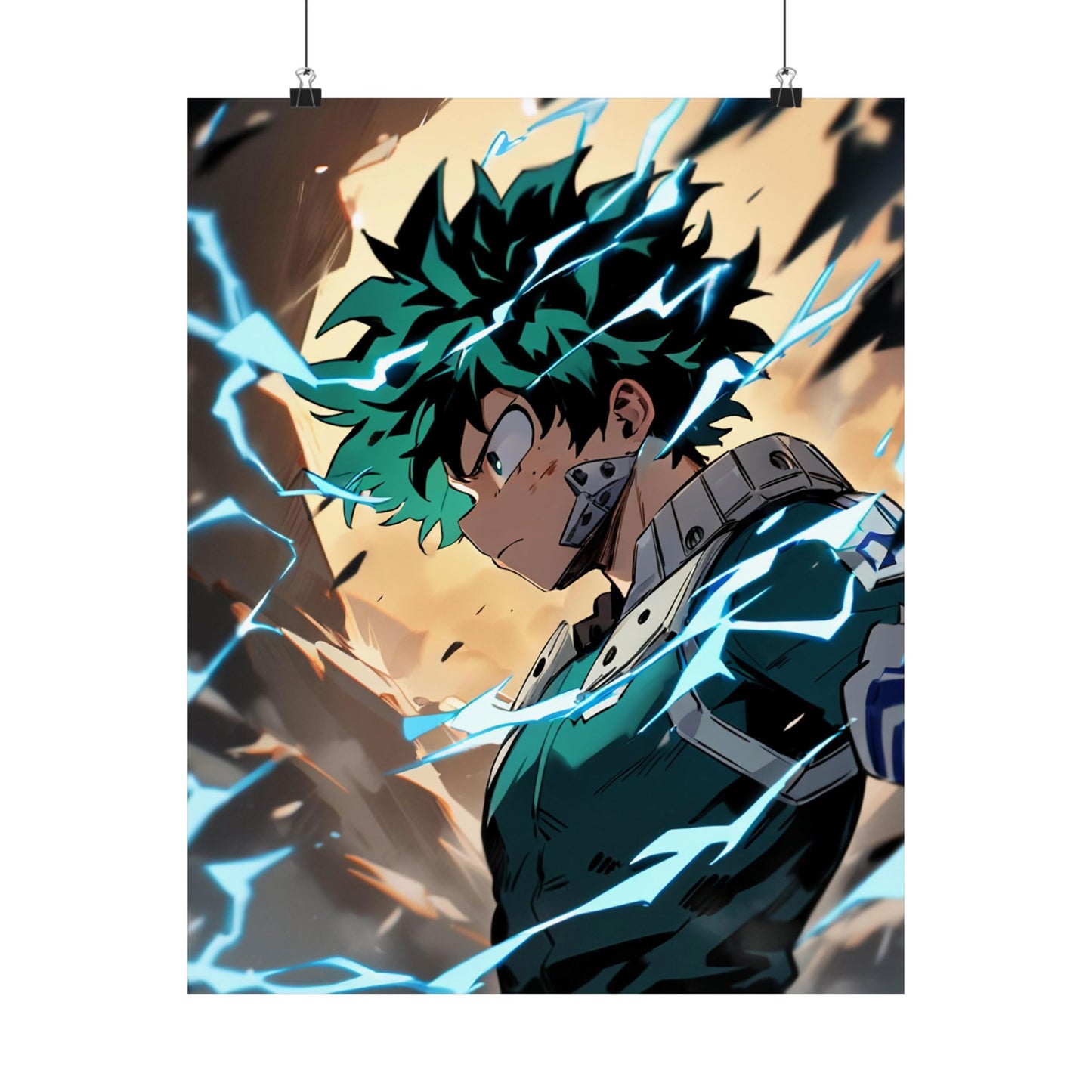 Izuku Midoriya 001 Vertical Posters