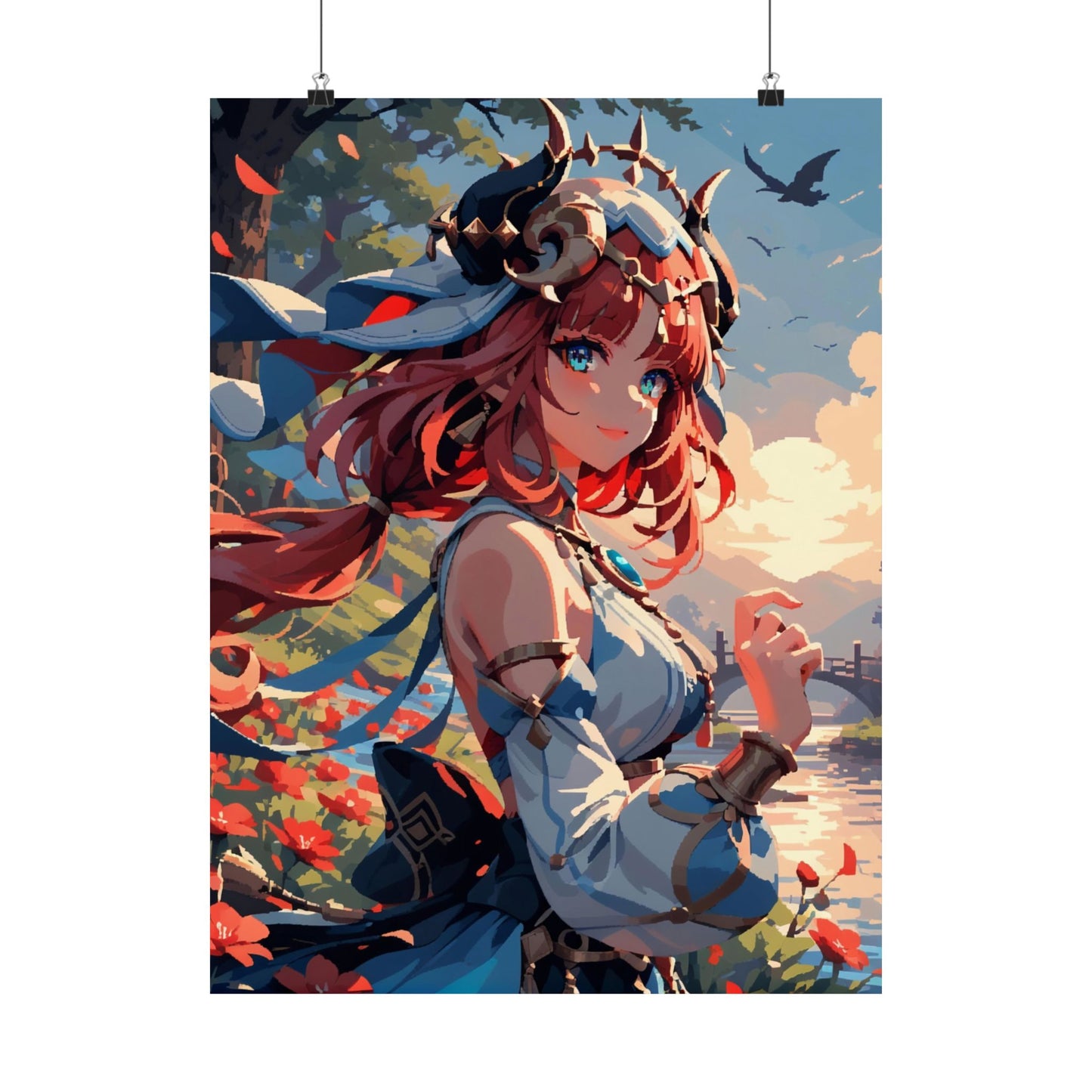 Nilou 005 Vertical Posters