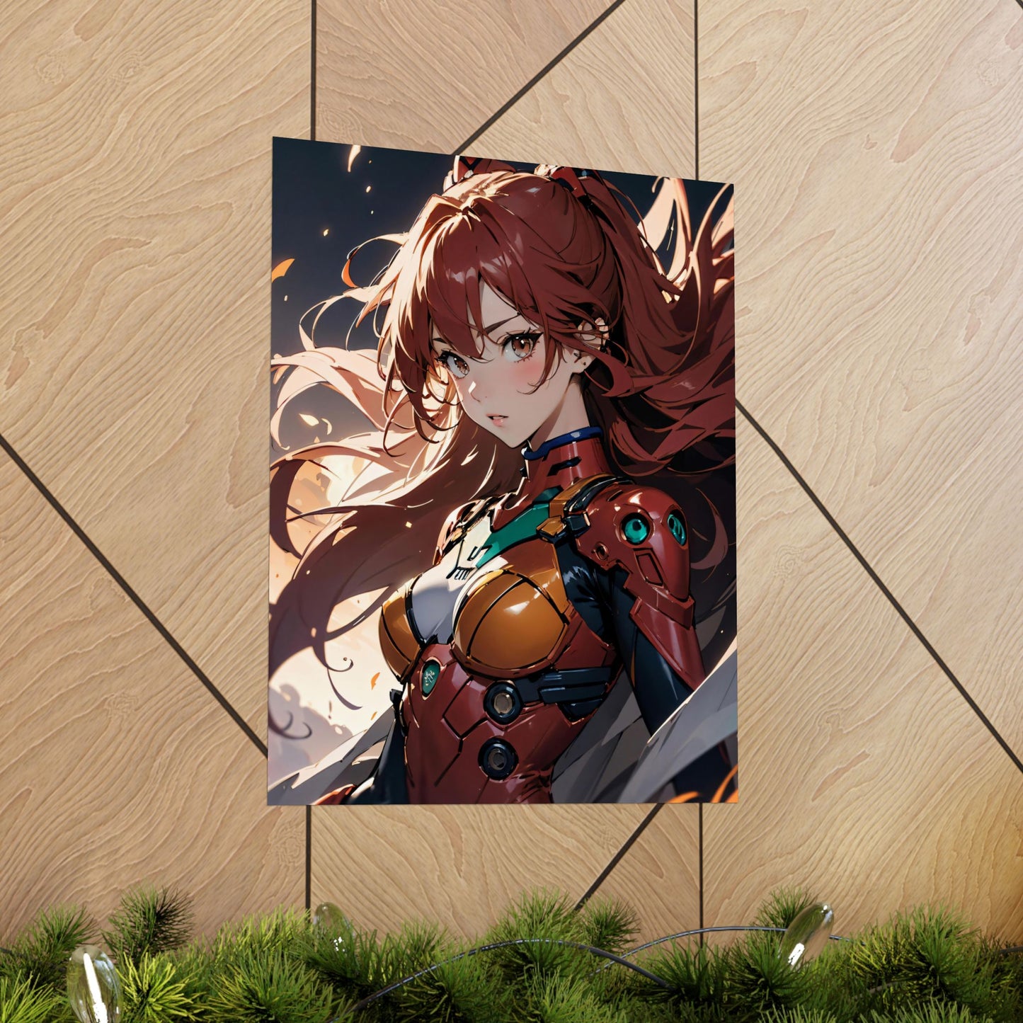 Asuka Soryu 003 Matte Vertical Posters