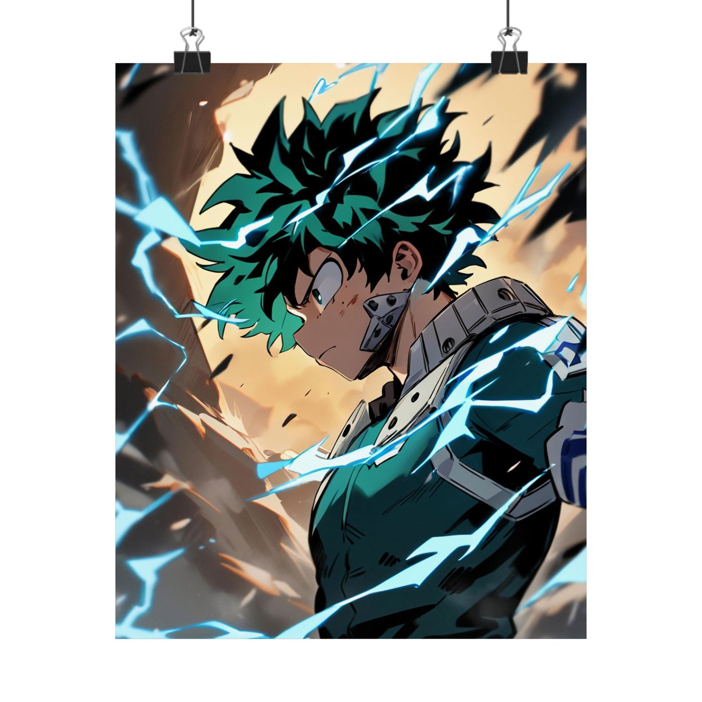 Izuku Midoriya 001 Vertical Posters