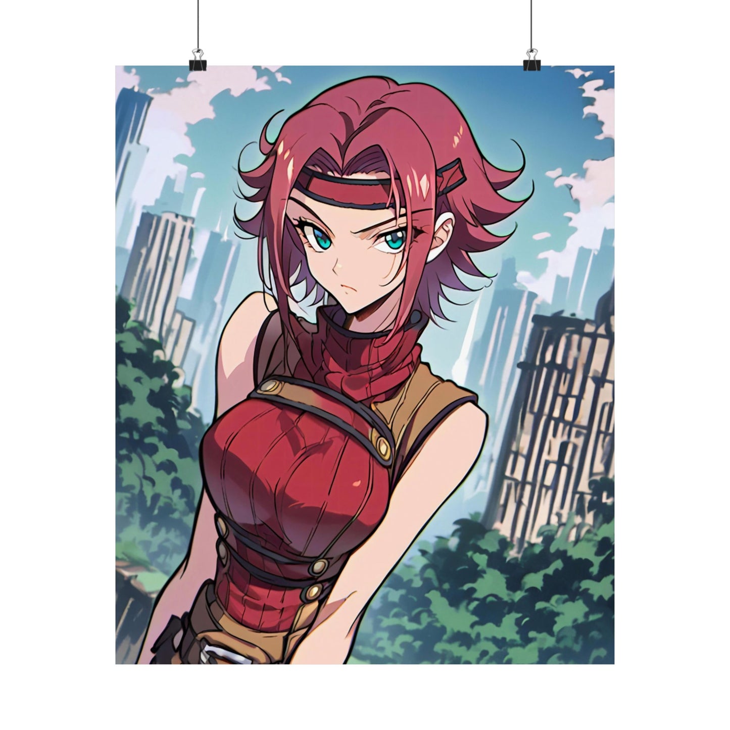 Kallen Kozuki Matte Vertical Posters