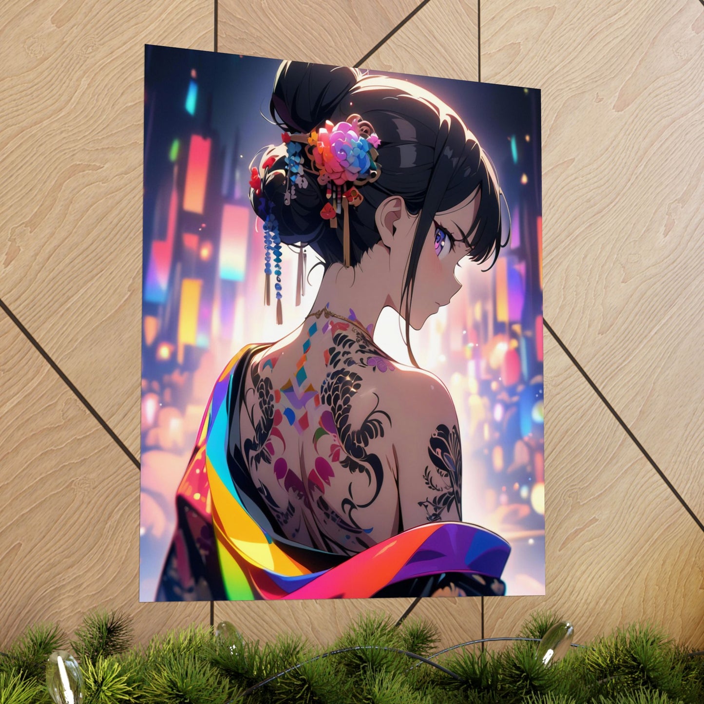Kaleidoscopic Vertical Posters
