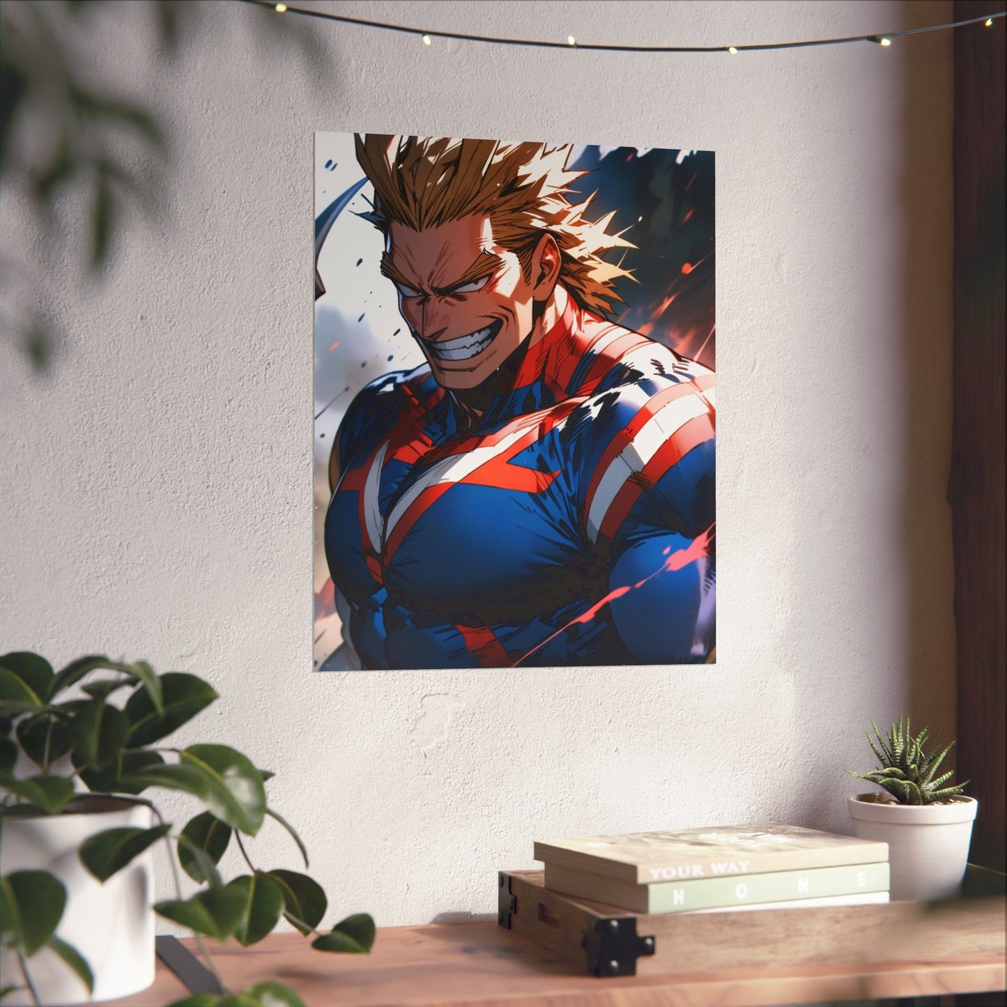 All Might 001 Vertical Posters