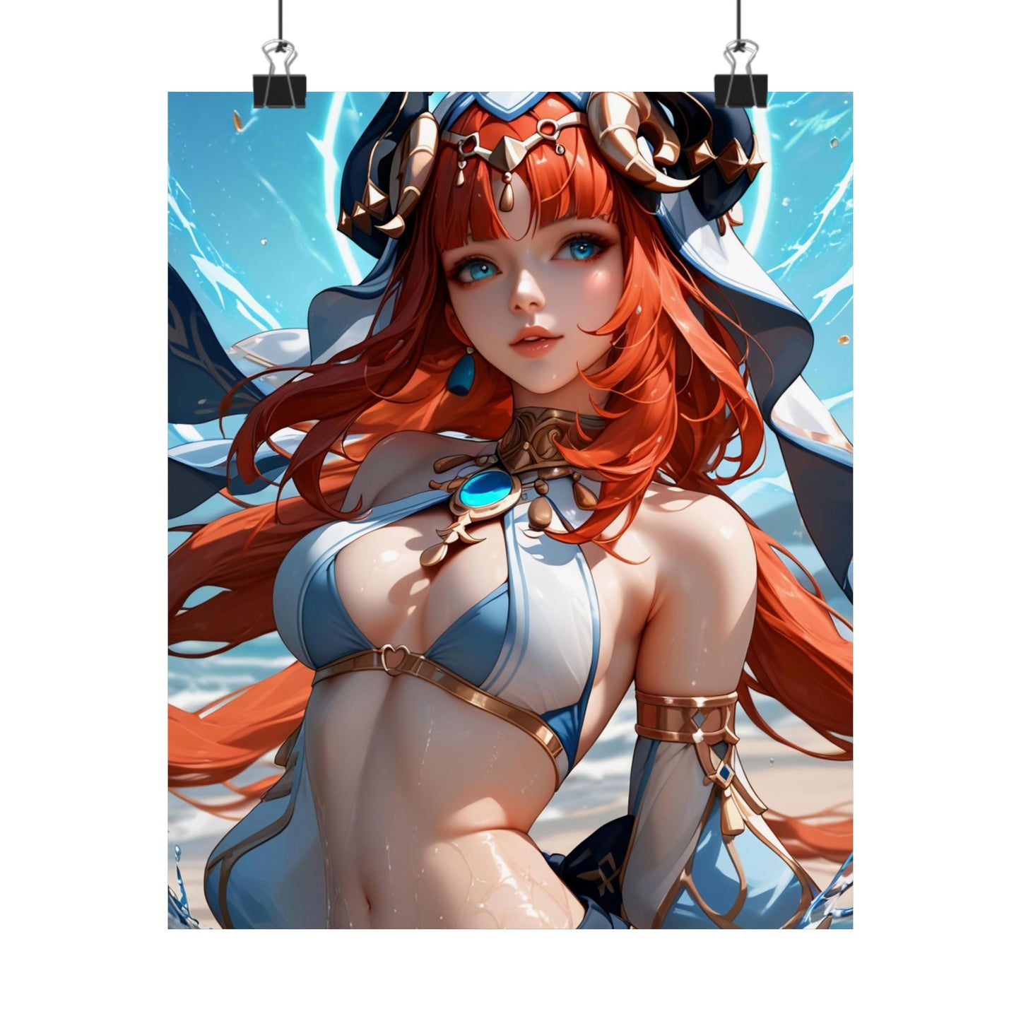 Nilou 004 Vertical Posters