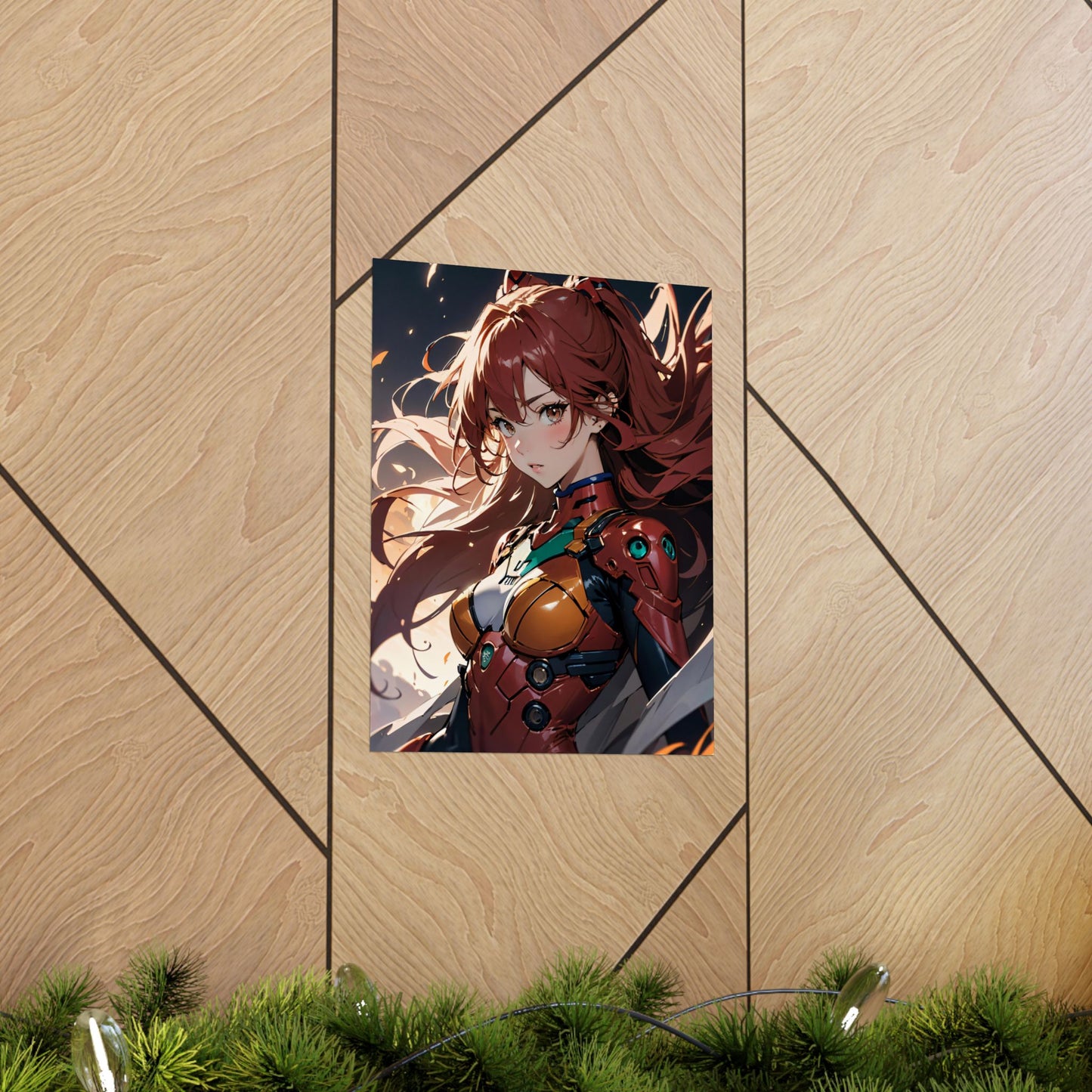 Asuka Soryu 003 Matte Vertical Posters