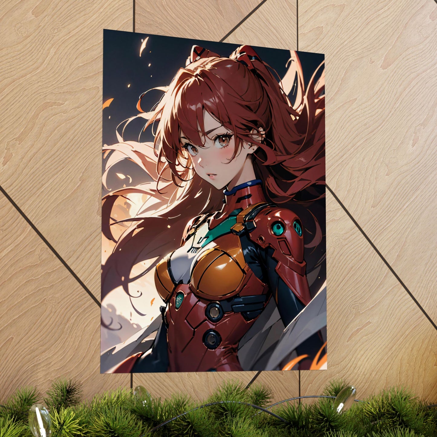 Asuka Soryu 003 Matte Vertical Posters