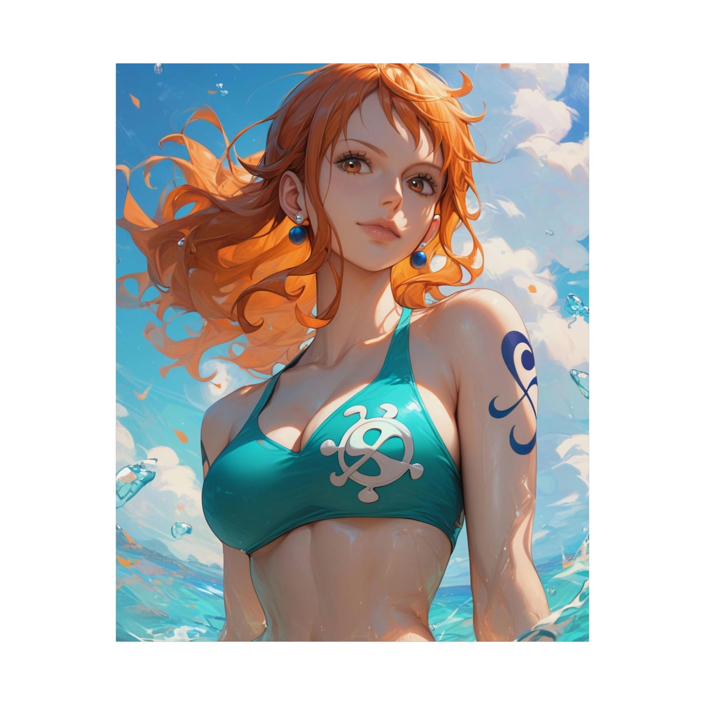 Nami 002 Vertical Posters
