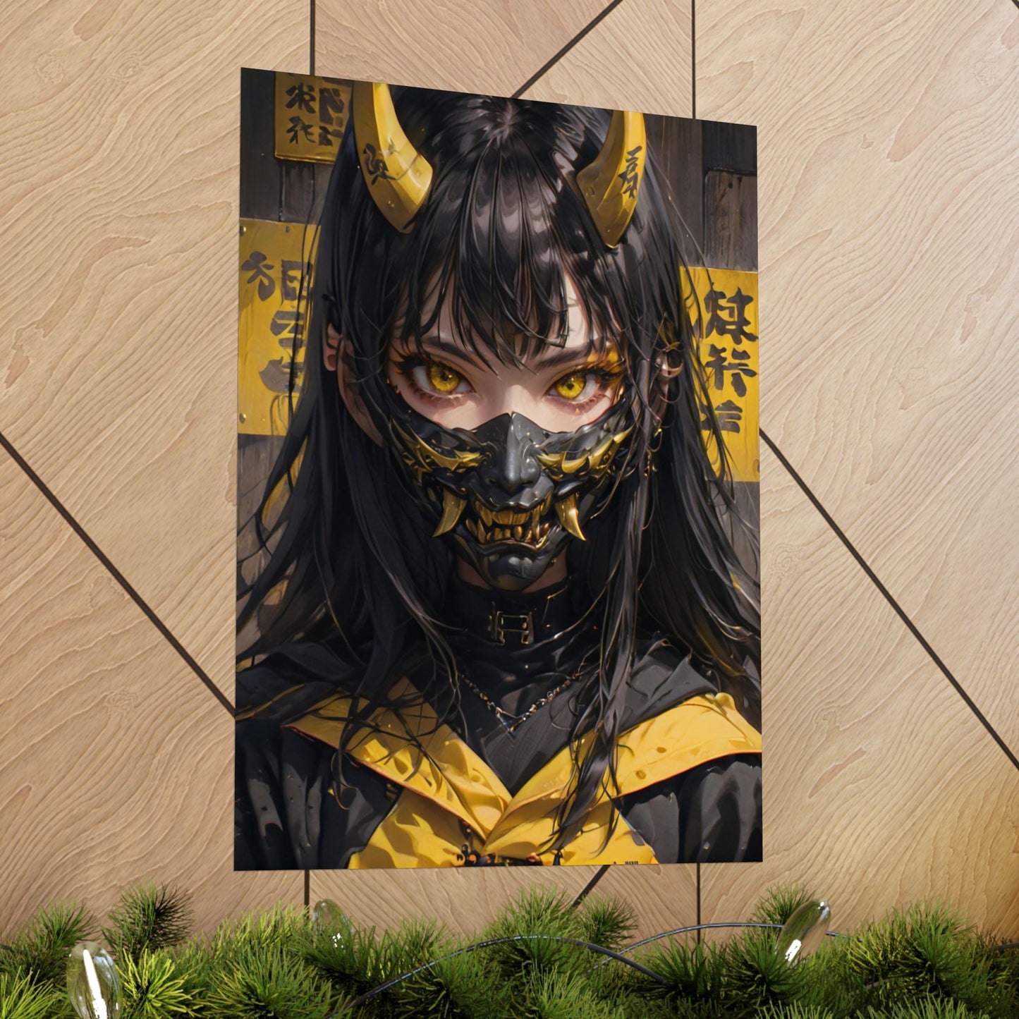 Alluring Oni Vertical Posters