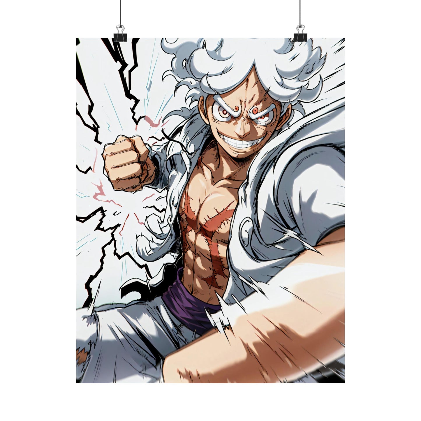 Monkey D. Luffy 001 Matte Vertical Posters