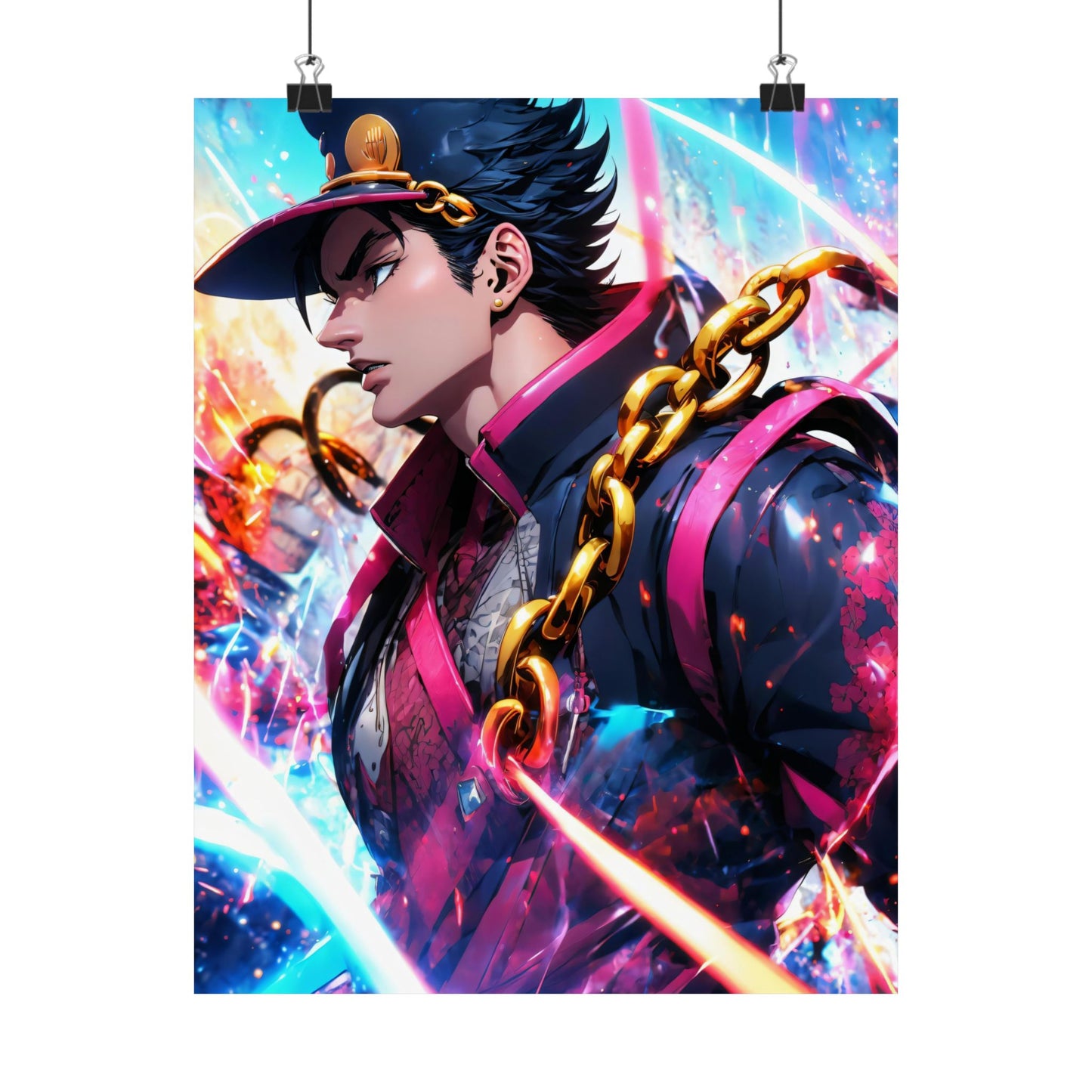 Kujo Jotaro 001 Matte Vertical Posters