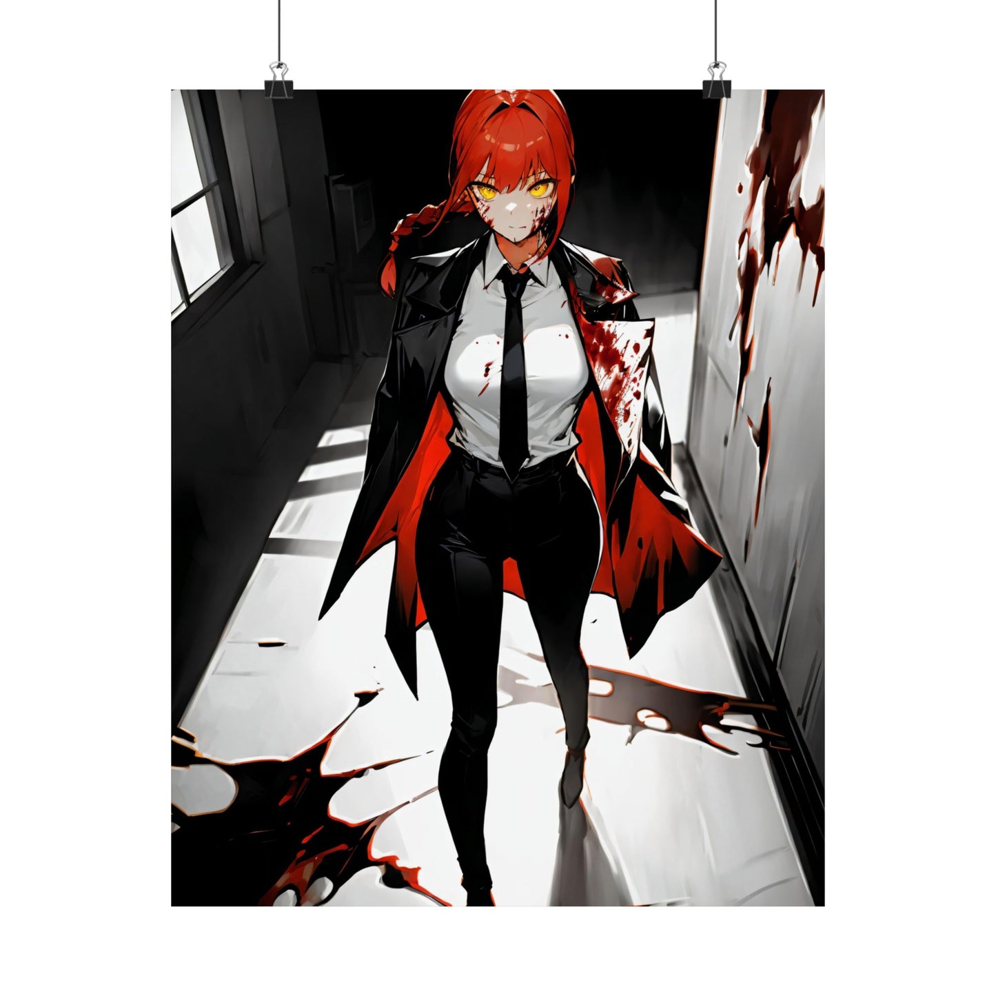 Makima 002 Matte Vertical Posters