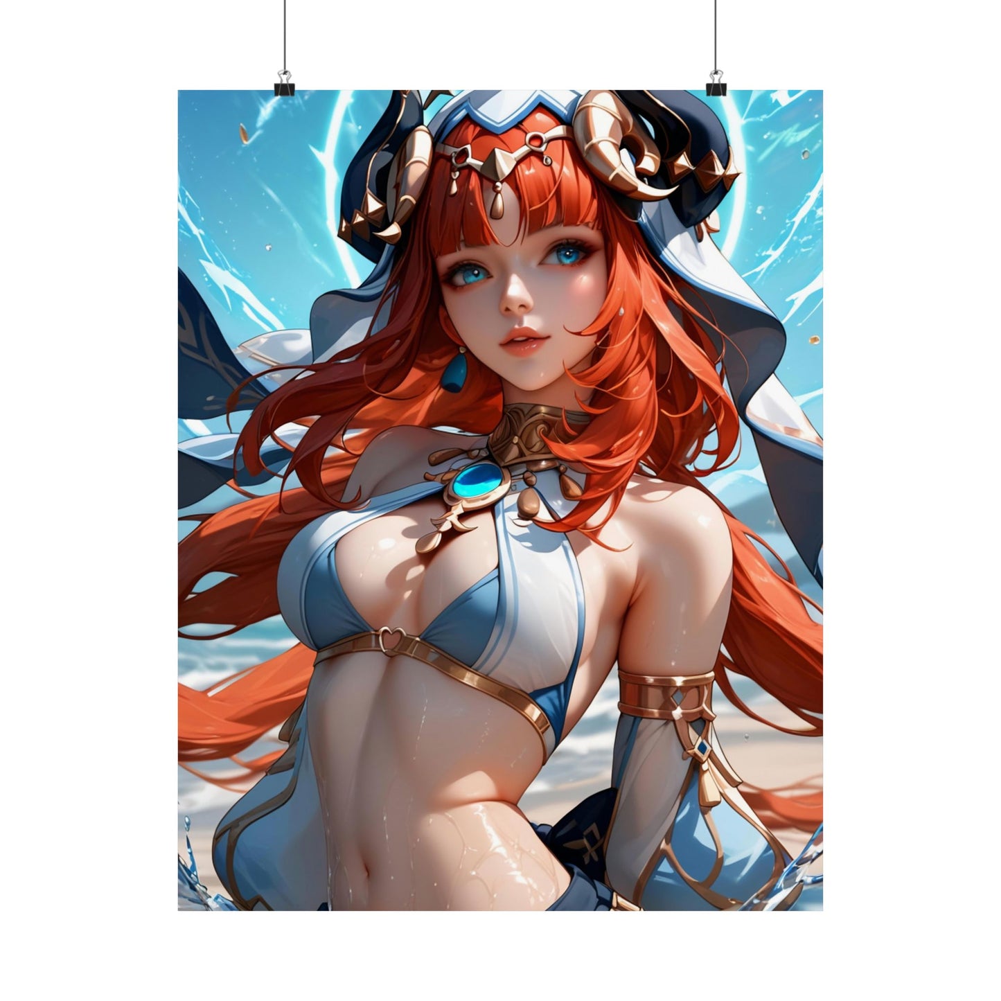 Nilou 004 Vertical Posters