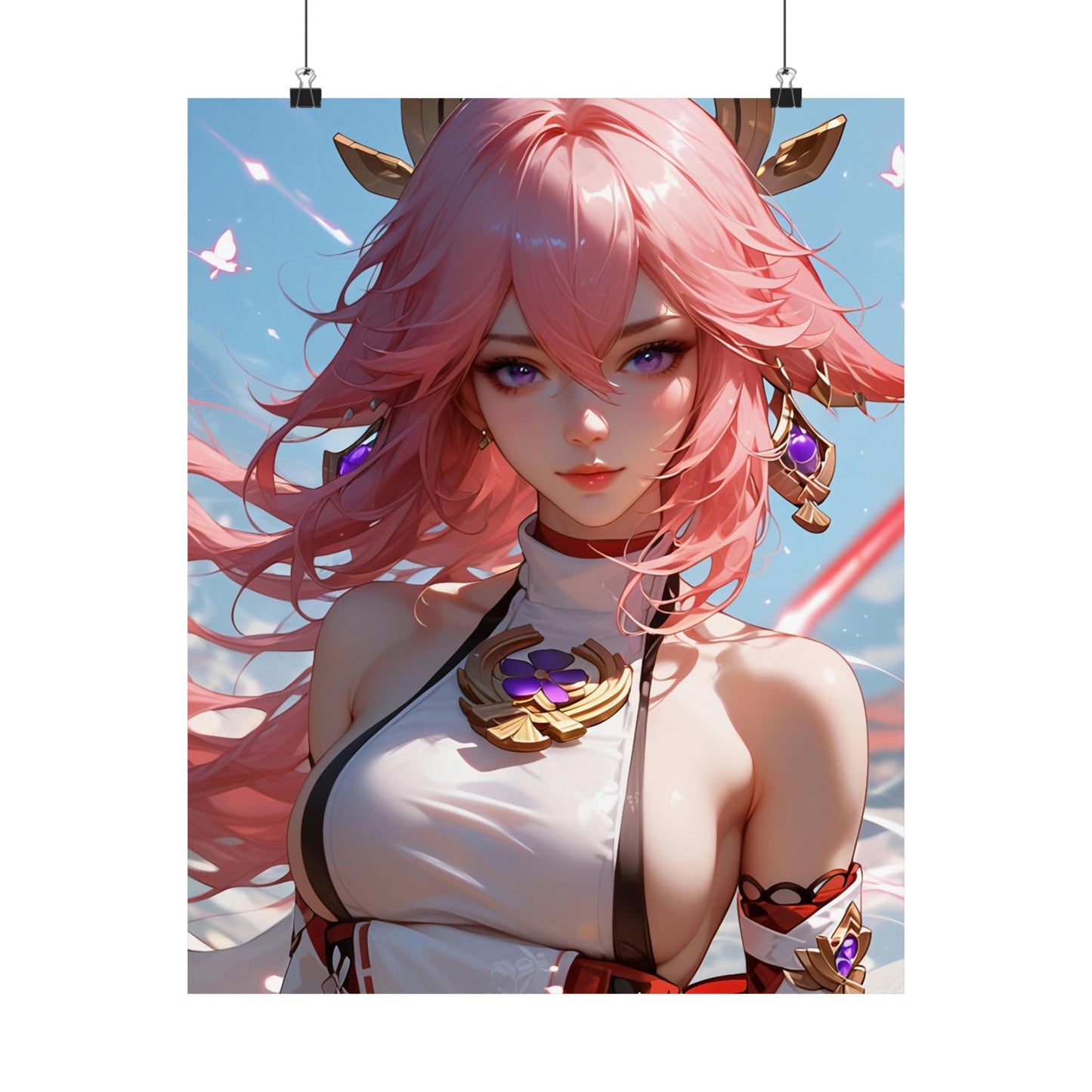 Yae Miko 002 Vertical Posters